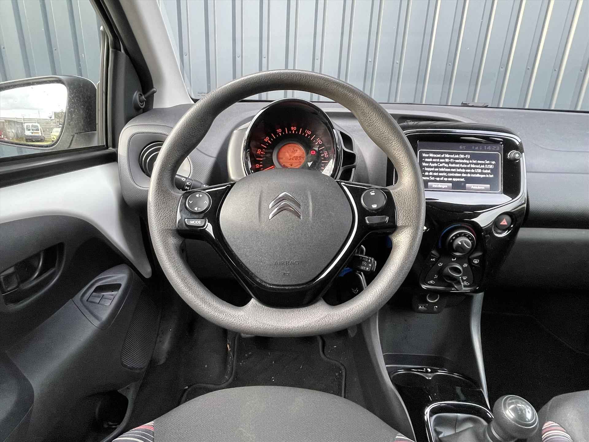 Citroen C1 1.0 VTi 72PK  Feel  Airco | Camera | Bluetooth | Carplay NL Auto - 9/26