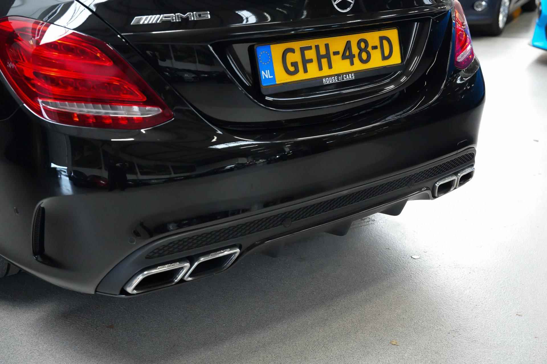 Mercedes-Benz C-Klasse AMG C63S 510pk |panoramadak|Burmester|memory|elektrische koffferklep|stoelverwarming|adaptieve led koplampen| - 34/36