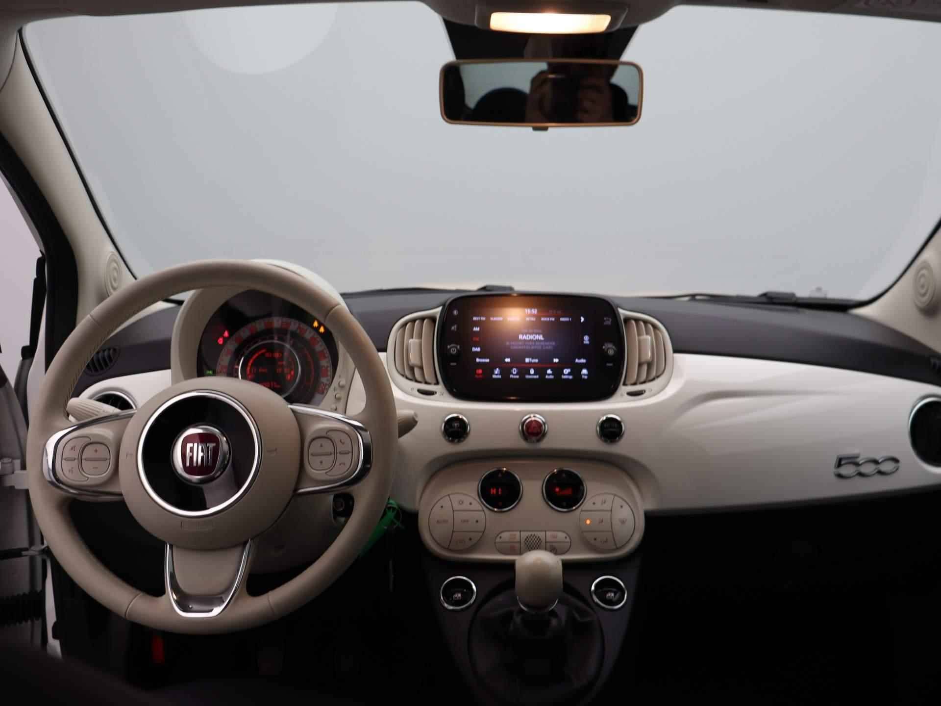 Fiat 500 1.0 Hybrid Dolcevita | Panoramadak | Apple CarPlay | Climate Control | Parkeersensoren | 16'' Velgen | - 8/22