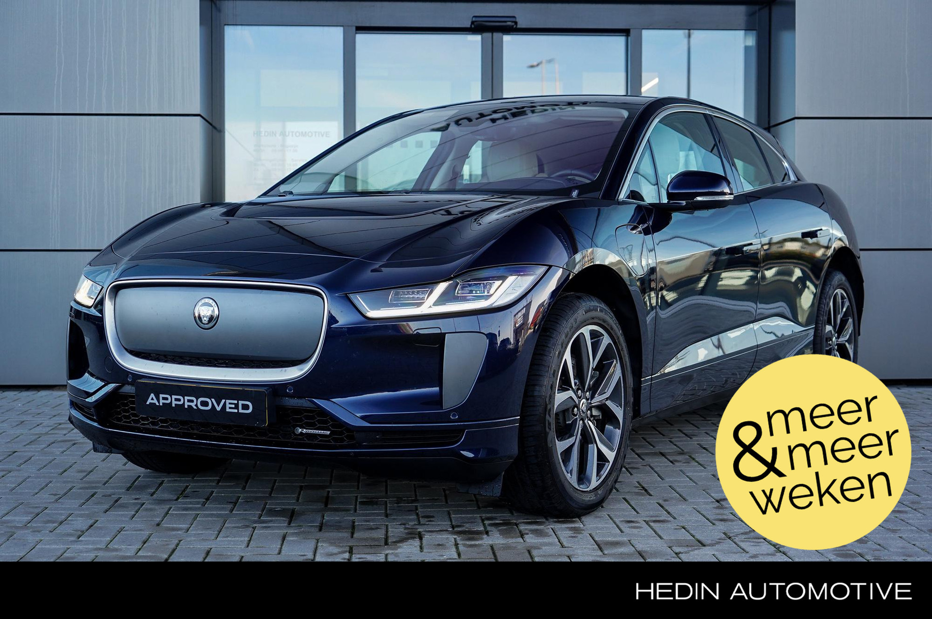 Jaguar I-PACE EV400 R-Dynamic SE 90 kWh | Luchtvering | Head-Up Display | Panoramadak | 3 Fase laden | Fabrieksgarantie |