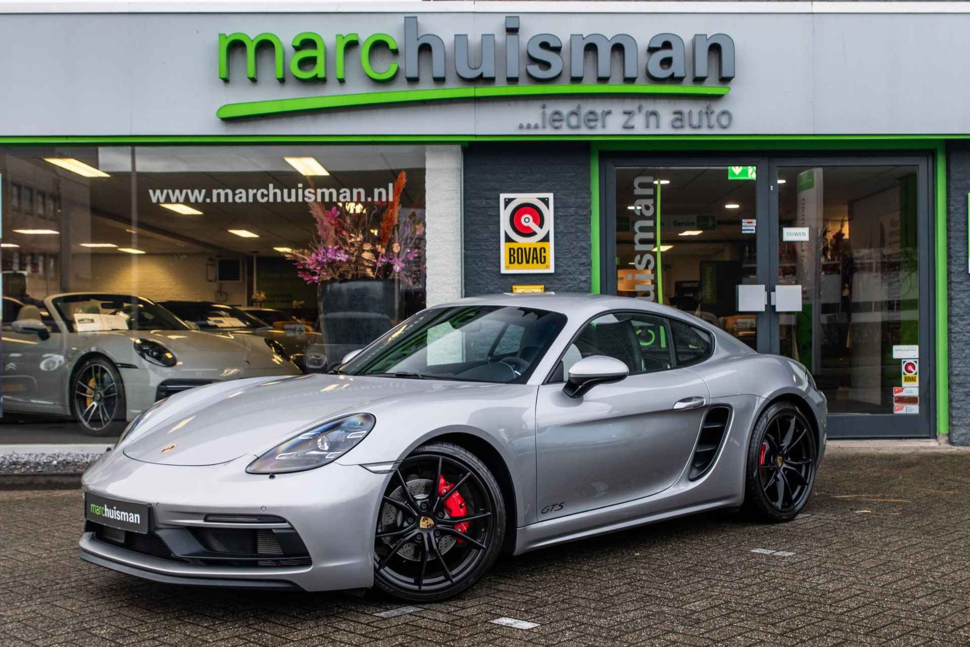 Porsche 718 Cayman GTS 2.5 / BOSE / LED / SP.CHRONO / SP.UITLAAT - 8/56