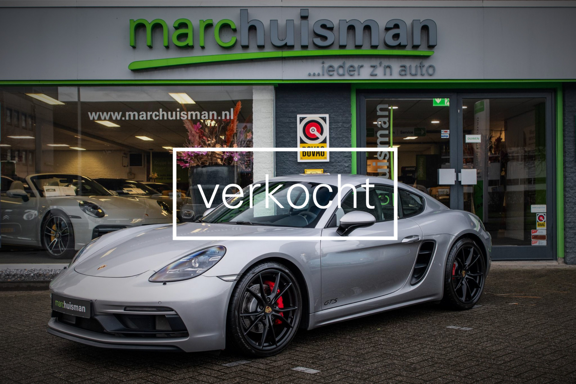 Porsche 718 Cayman GTS 2.5 / BOSE / LED / SP.CHRONO / SP.UITLAAT