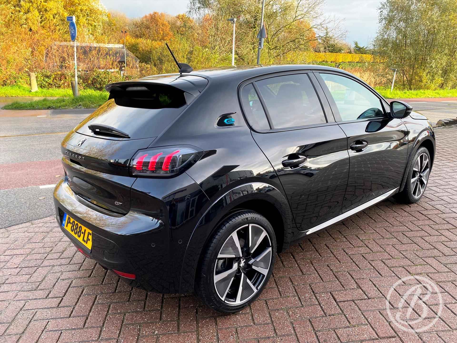 PEUGEOT e-208 EV 50kWh 136pk GT Pack 3 fase | panoramadak, camera, adaptive cruise, verwarmde voorstoelen, dab, dodehoekdetectie, apple, android, 17 inch, pdc v&a - 5/68