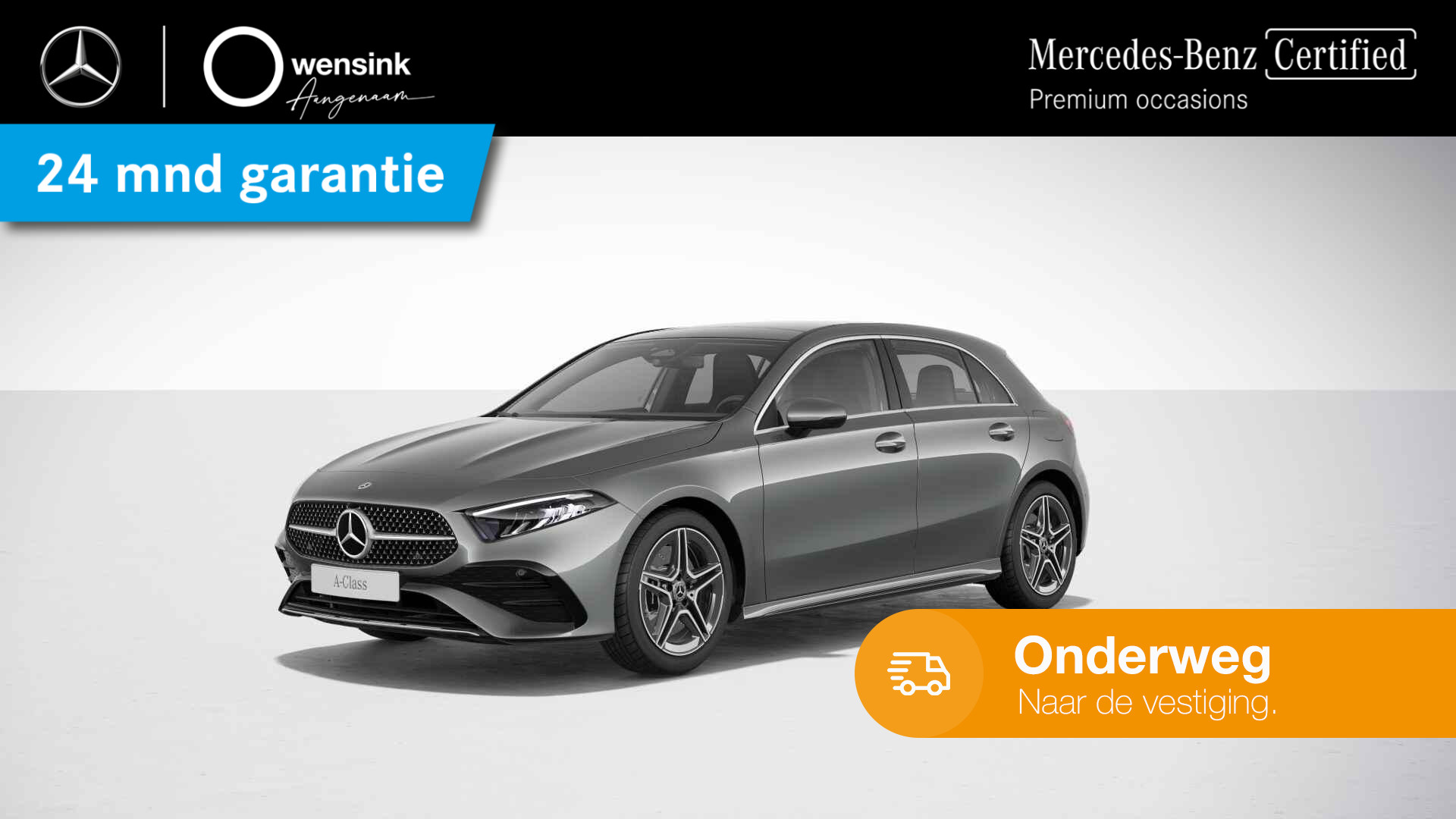 Mercedes-Benz A-klasse 250 e AMG Line | Panoramadak | Sfeerverlichting | Stoelverwarming |