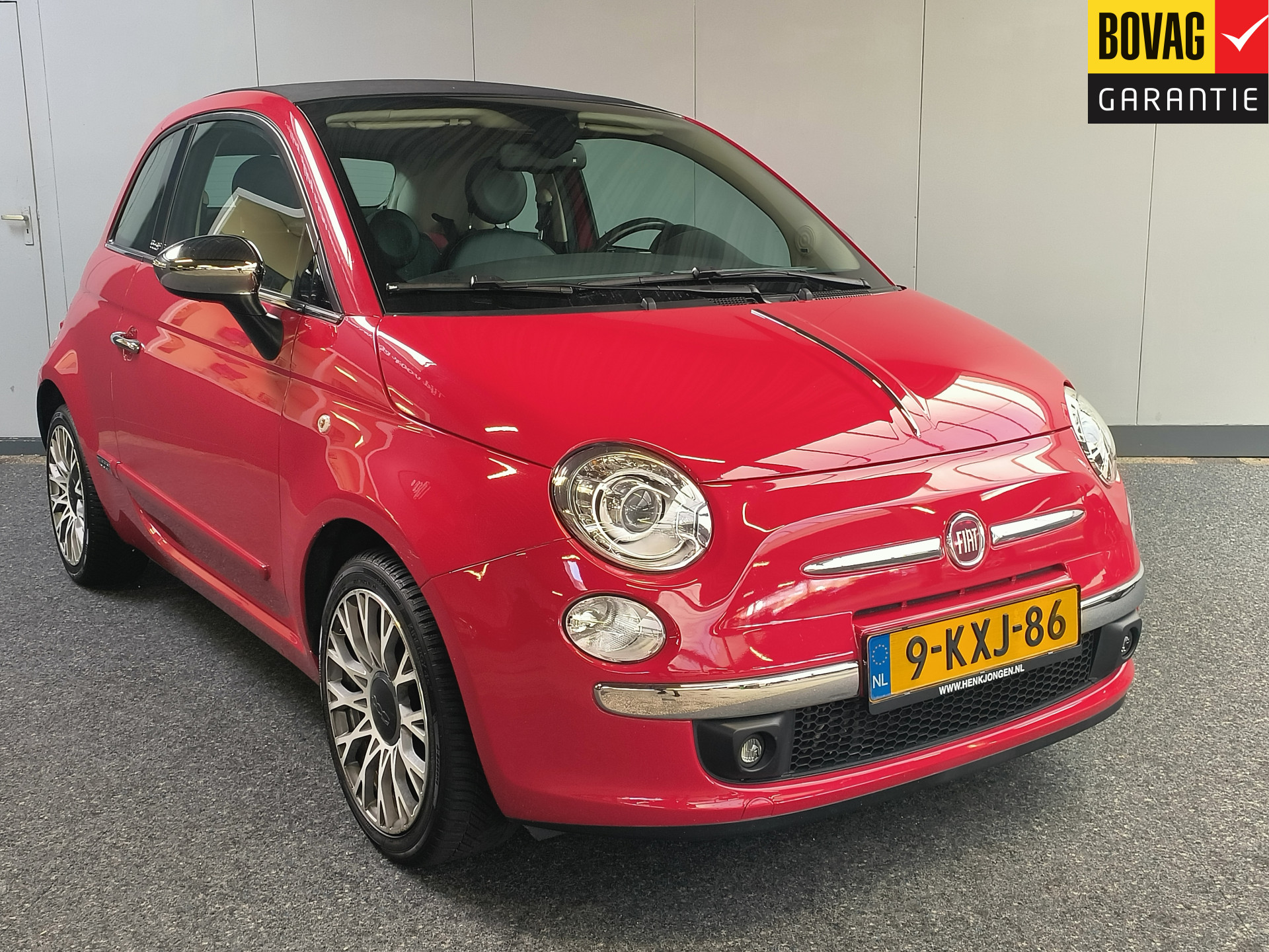 Fiat 500C 0.9 TwinAir Lounge AUTOMAAT uit 2013 Rijklaar + 12 maanden Bovag-garantie Henk Jongen Auto's in Helmond,  al 50 jaar service zoals 't hoort!