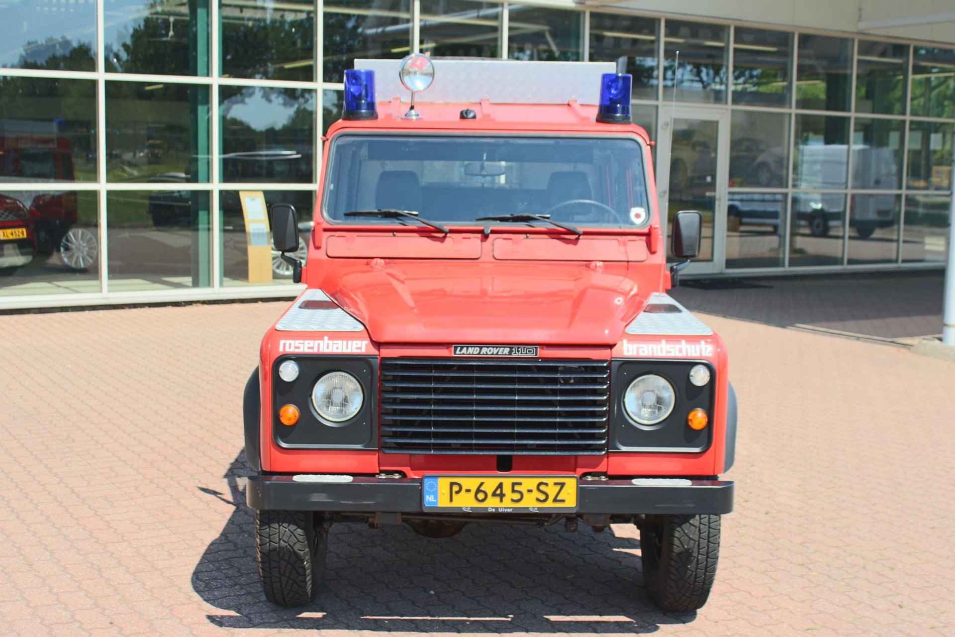 Land Rover Defender 3.5 110" County Brandweer Rosenbauer ombouw 25.203 Km! - 3/62