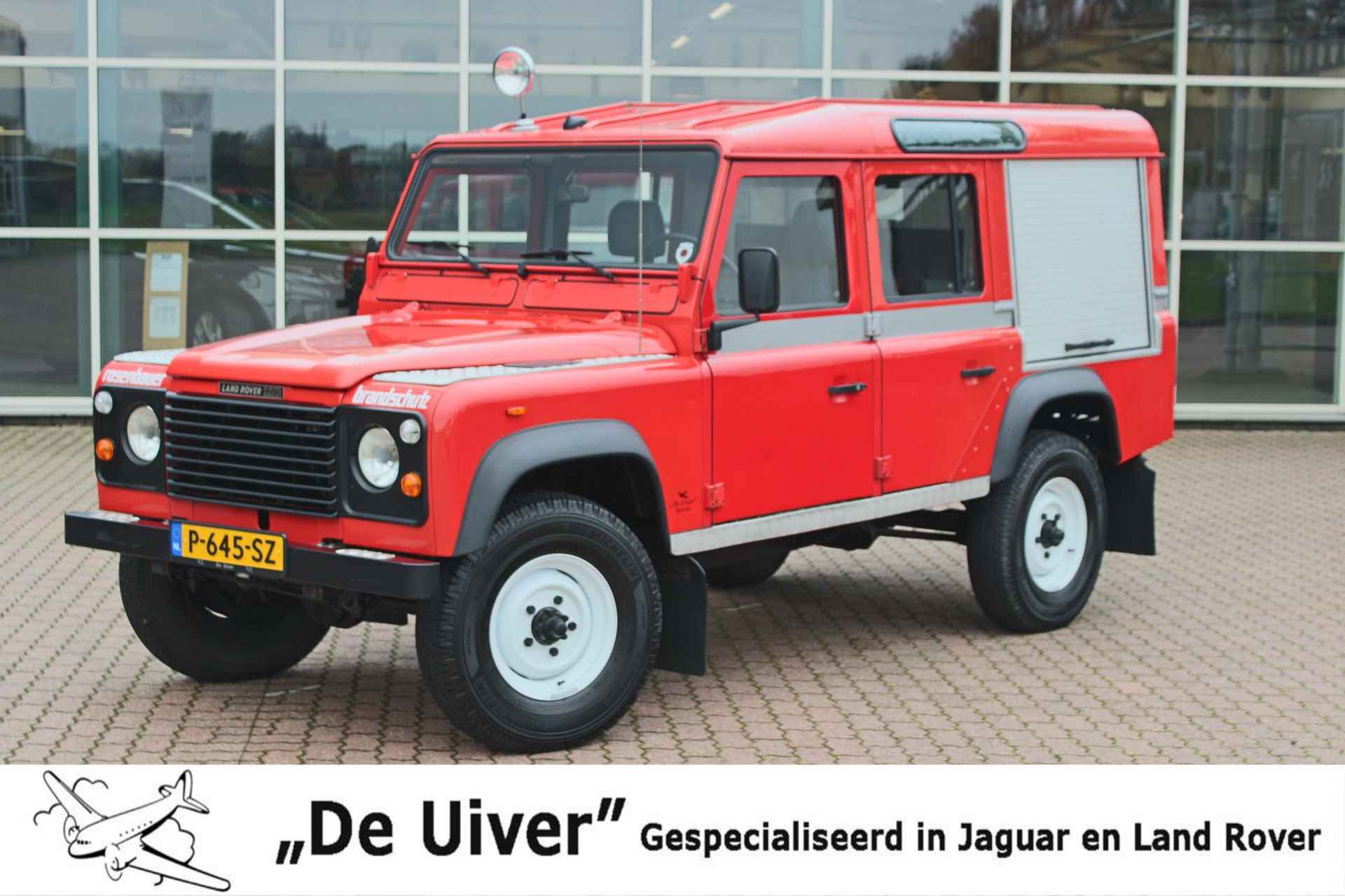 Land Rover Defender 3.5 V8 110" County Brandweer Rosenbauer ombouw 25.203 Km! - 1/62