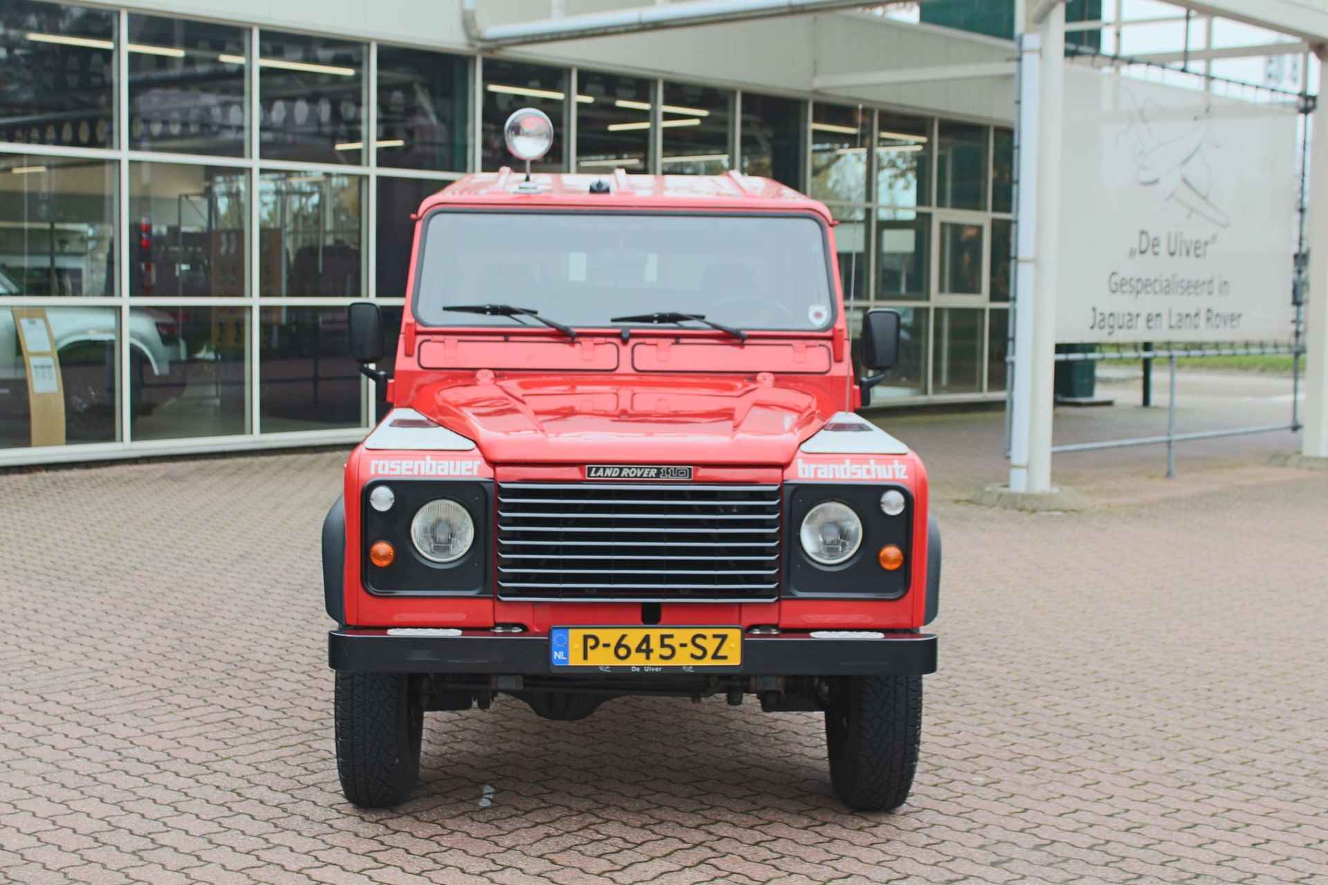 Land Rover Defender 3.5 V8 110" County Brandweer Rosenbauer ombouw 25.203 Km! - 6/62