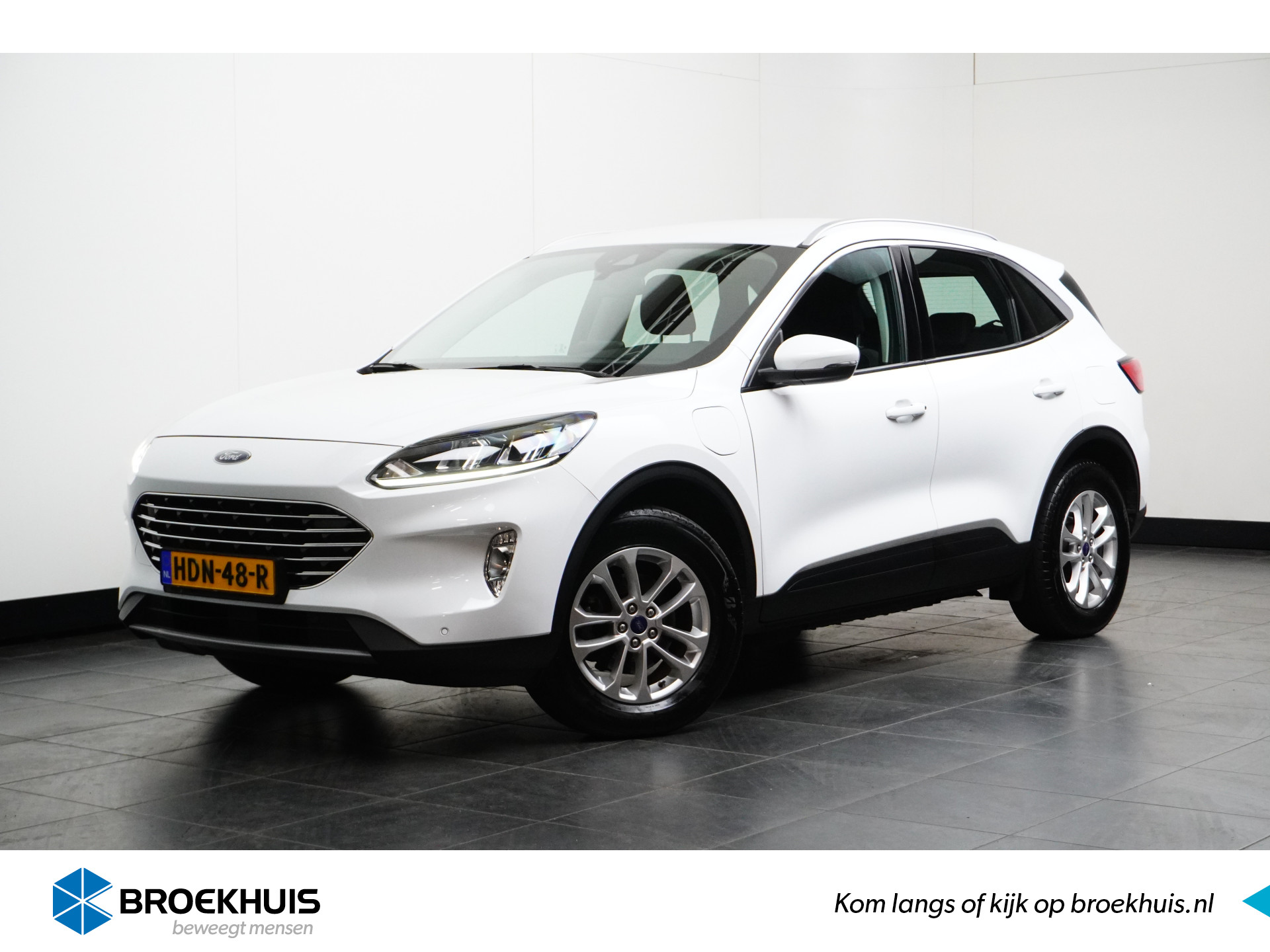 Ford Kuga 2.5 PHEV TITANIUM | DEALER OH! | WINTERPACK | CAMERA | NAVI | CLIMA | CRUISE | STOEL, STUUR & VOORRUITVERWARMING | 17" LM. VELGE