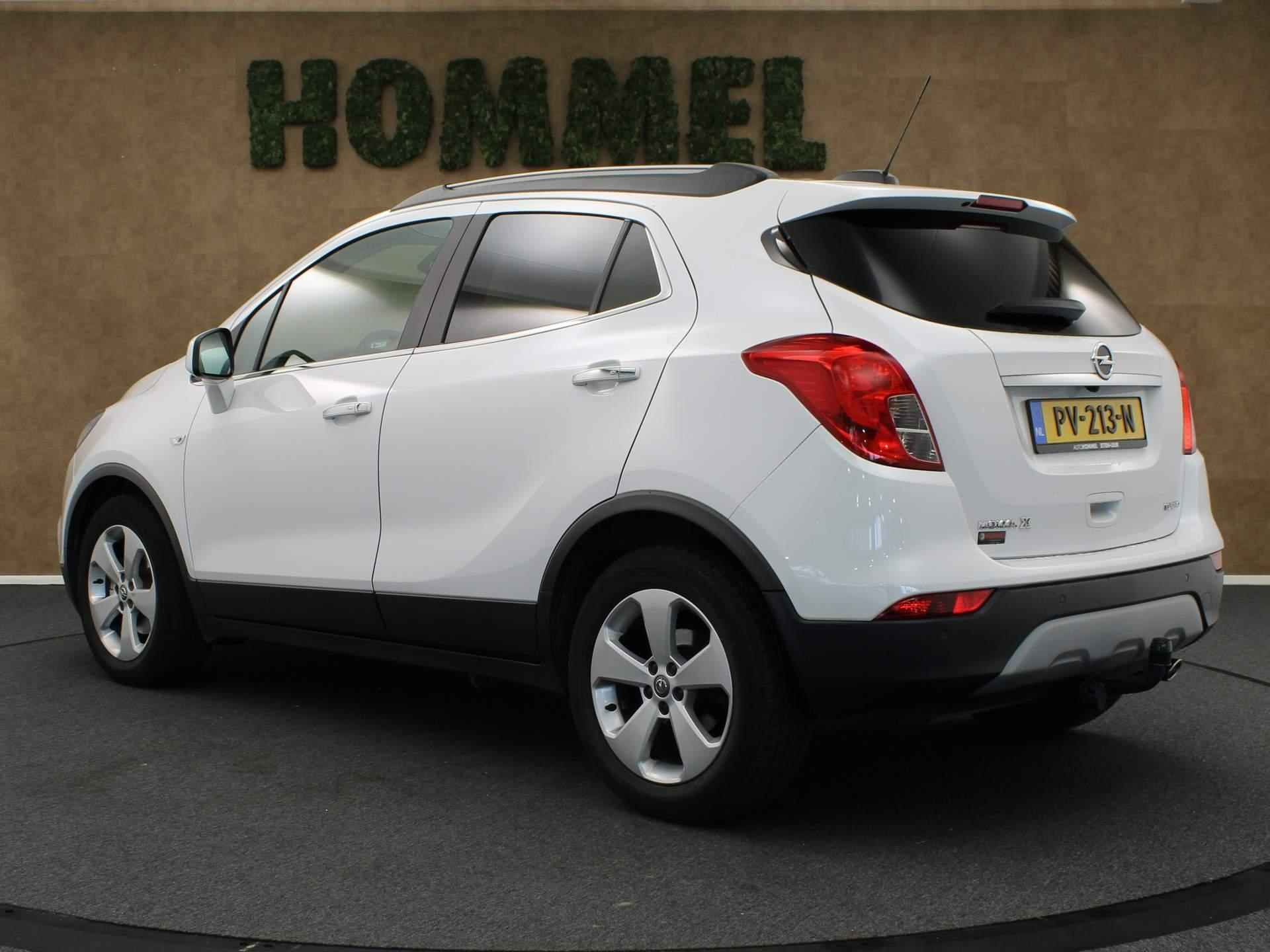 Opel Mokka X 1.4 Turbo Innovation - ORIGINEEL NEDERLANDSE AUTO - LEDEREN BEKLEDING - VASTE TREKHAAK - TREKGEWICHT 1200 KG - SCHUIF/KANTEL DAK - NAVIGATIE - VOORSTOELEN VERWARMD - PARKEERSENSOREN VOOR/ ACHTER - STUUR VERWARMD - 5/37