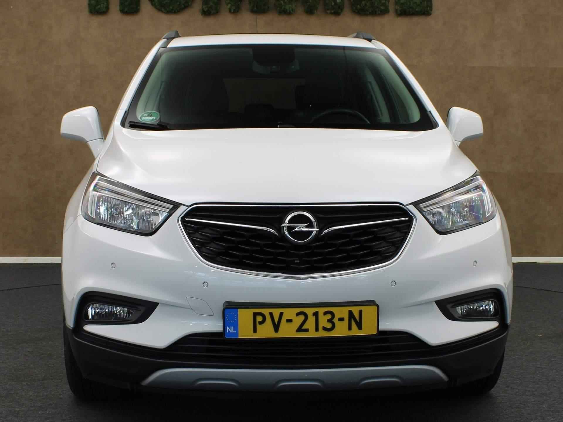 Opel Mokka X 1.4 Turbo Innovation - ORIGINEEL NEDERLANDSE AUTO - LEDEREN BEKLEDING - VASTE TREKHAAK - TREKGEWICHT 1200 KG - SCHUIF/KANTEL DAK - NAVIGATIE - VOORSTOELEN VERWARMD - PARKEERSENSOREN VOOR/ ACHTER - STUUR VERWARMD - 6/37