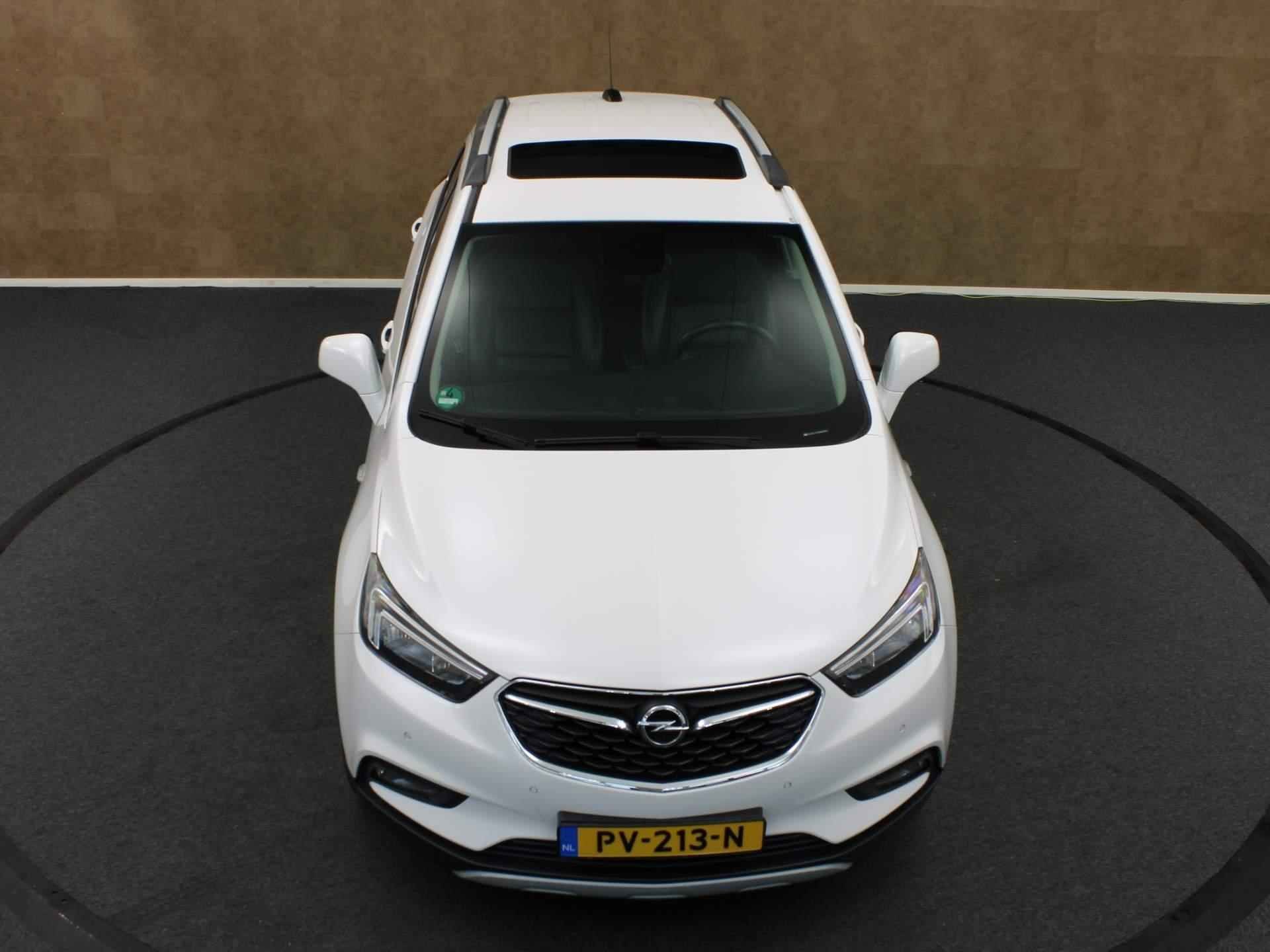 Opel Mokka X 1.4 Turbo Innovation - ORIGINEEL NEDERLANDSE AUTO - LEDEREN BEKLEDING - VASTE TREKHAAK - TREKGEWICHT 1200 KG - SCHUIF/KANTEL DAK - NAVIGATIE - VOORSTOELEN VERWARMD - PARKEERSENSOREN VOOR/ ACHTER - STUUR VERWARMD - 7/37