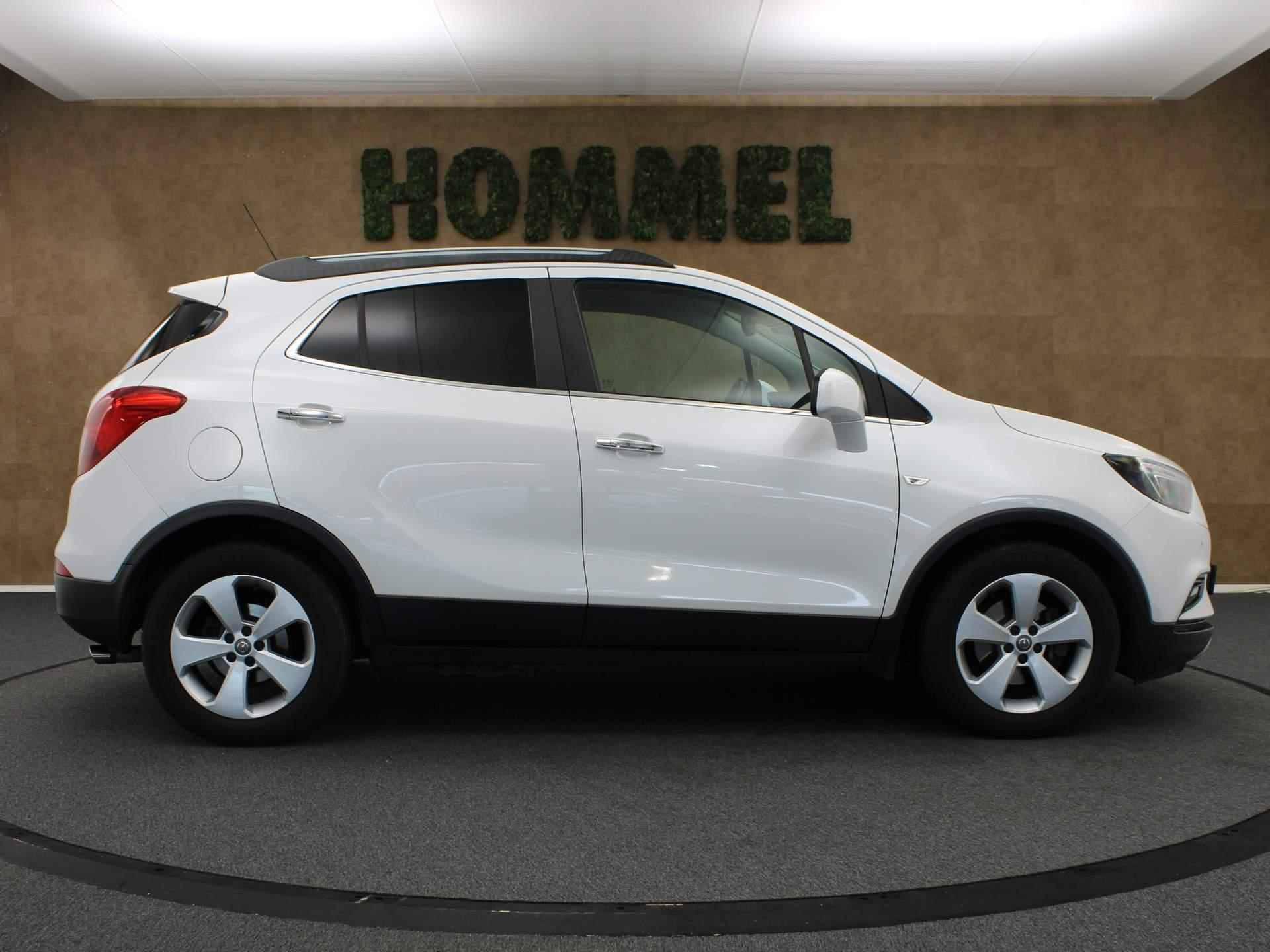 Opel Mokka X 1.4 Turbo Innovation - ORIGINEEL NEDERLANDSE AUTO - LEDEREN BEKLEDING - VASTE TREKHAAK - TREKGEWICHT 1200 KG - SCHUIF/KANTEL DAK - NAVIGATIE - VOORSTOELEN VERWARMD - PARKEERSENSOREN VOOR/ ACHTER - STUUR VERWARMD - 8/37