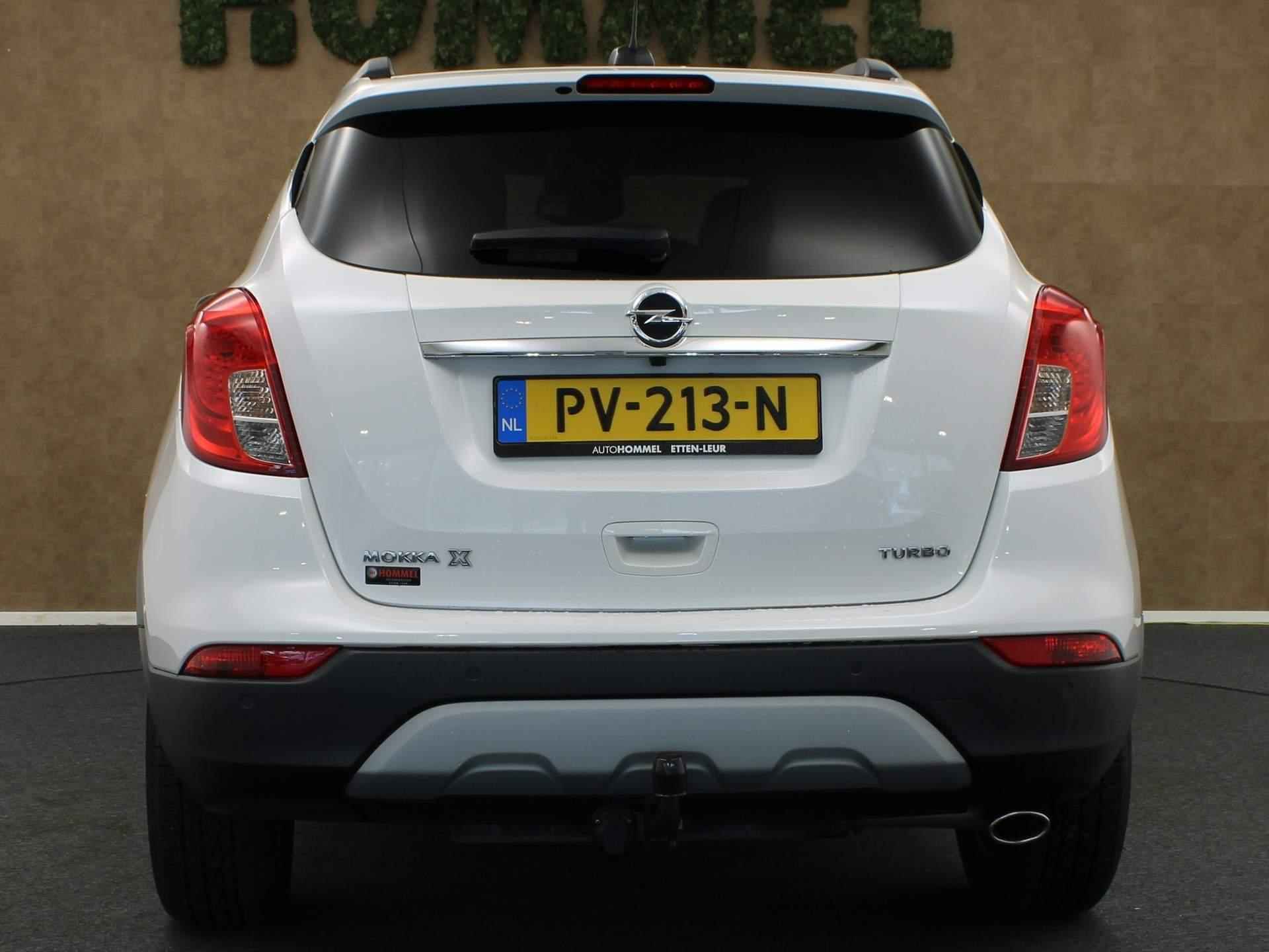 Opel Mokka X 1.4 Turbo Innovation - ORIGINEEL NEDERLANDSE AUTO - LEDEREN BEKLEDING - VASTE TREKHAAK - TREKGEWICHT 1200 KG - SCHUIF/KANTEL DAK - NAVIGATIE - VOORSTOELEN VERWARMD - PARKEERSENSOREN VOOR/ ACHTER - STUUR VERWARMD - 10/37