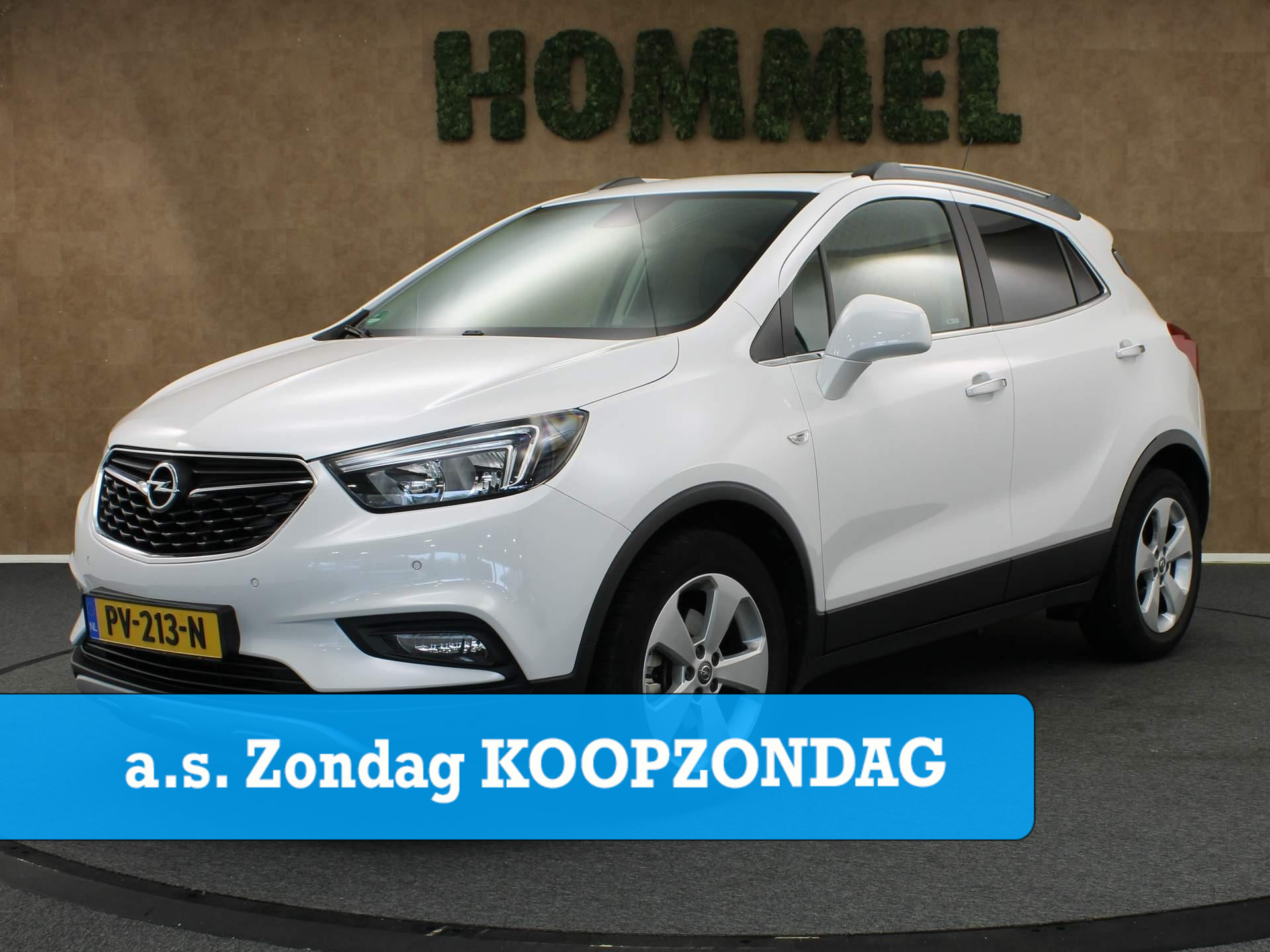 Opel Mokka X 1.4 Turbo Innovation - ORIGINEEL NEDERLANDSE AUTO - LEDEREN BEKLEDING - VASTE TREKHAAK - TREKGEWICHT 1200 KG - SCHUIF/KANTEL DAK - NAVIGATIE - VOORSTOELEN VERWARMD - PARKEERSENSOREN VOOR/ ACHTER - STUUR VERWARMD