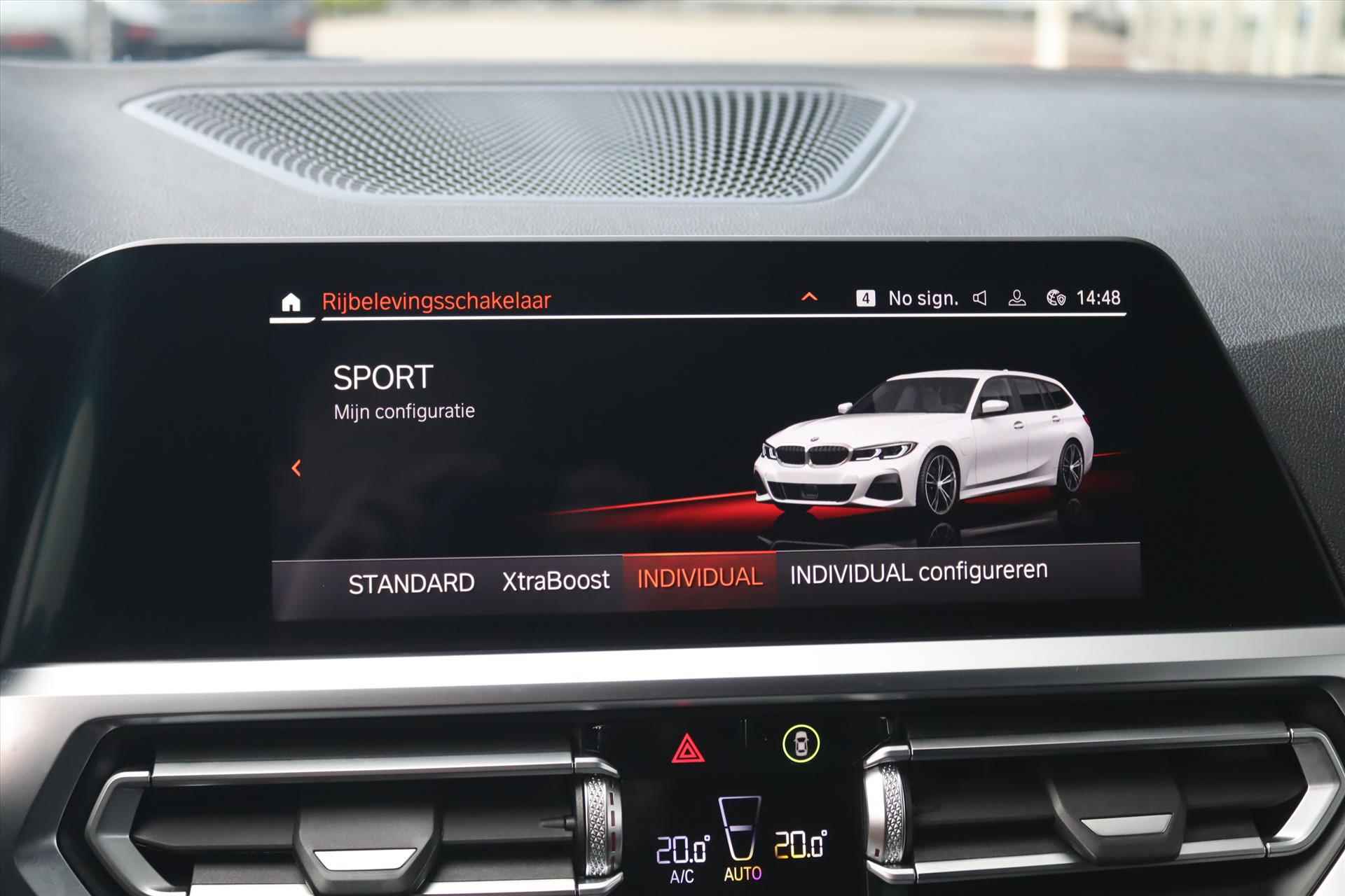 BMW 3-Serie Touring (g21) 330e 292PK AUTOMAAT M-SPORT SHADOW LINE |  Navi | Adapt.Cruise | Sfeerverlichting | Live Cockpit | - 24/68