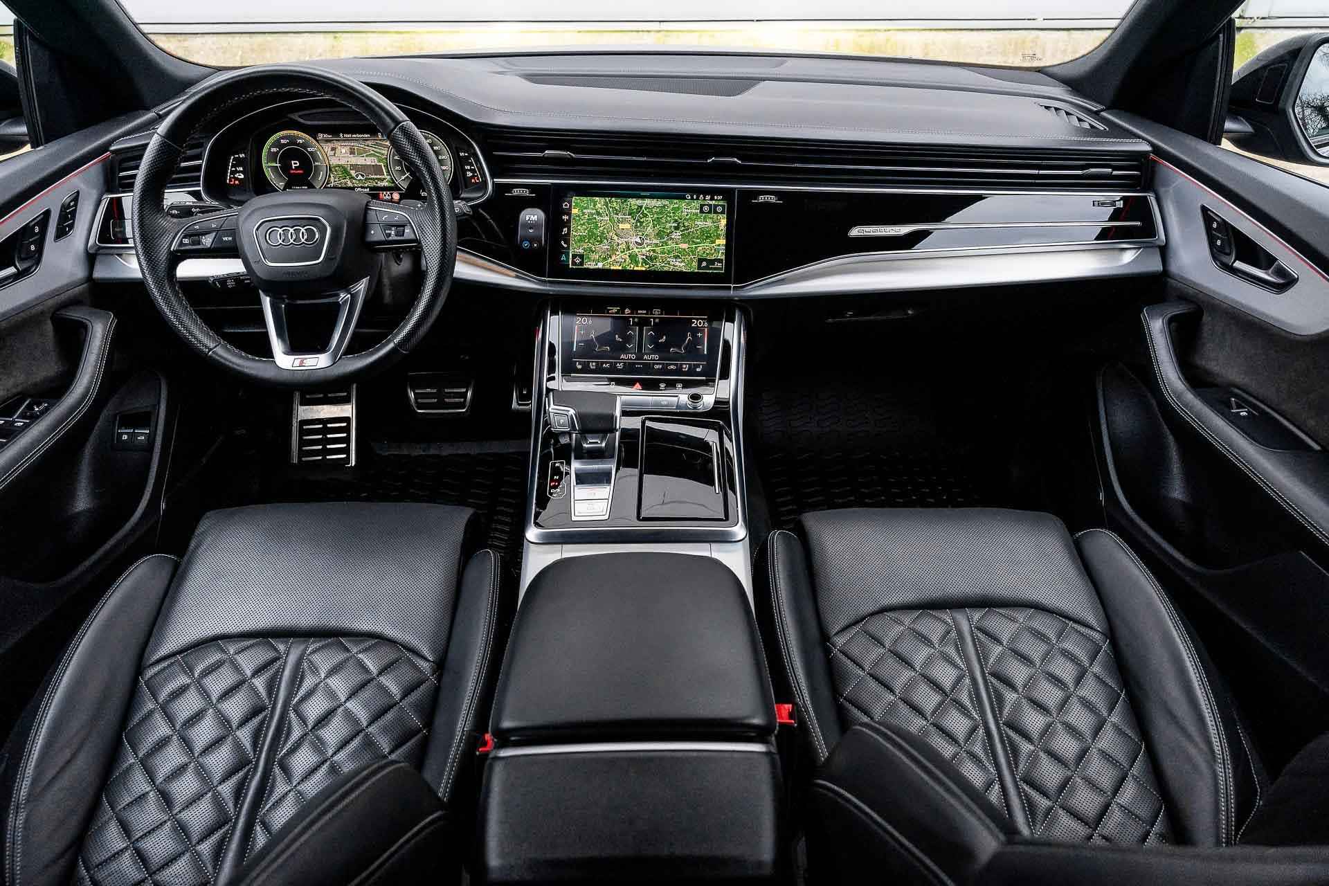 Audi Q8 55 TFSI e 381pk quattro Pro Line S | B&O | Panoramadak | Trekhaak Wegklapbaar - 39/63
