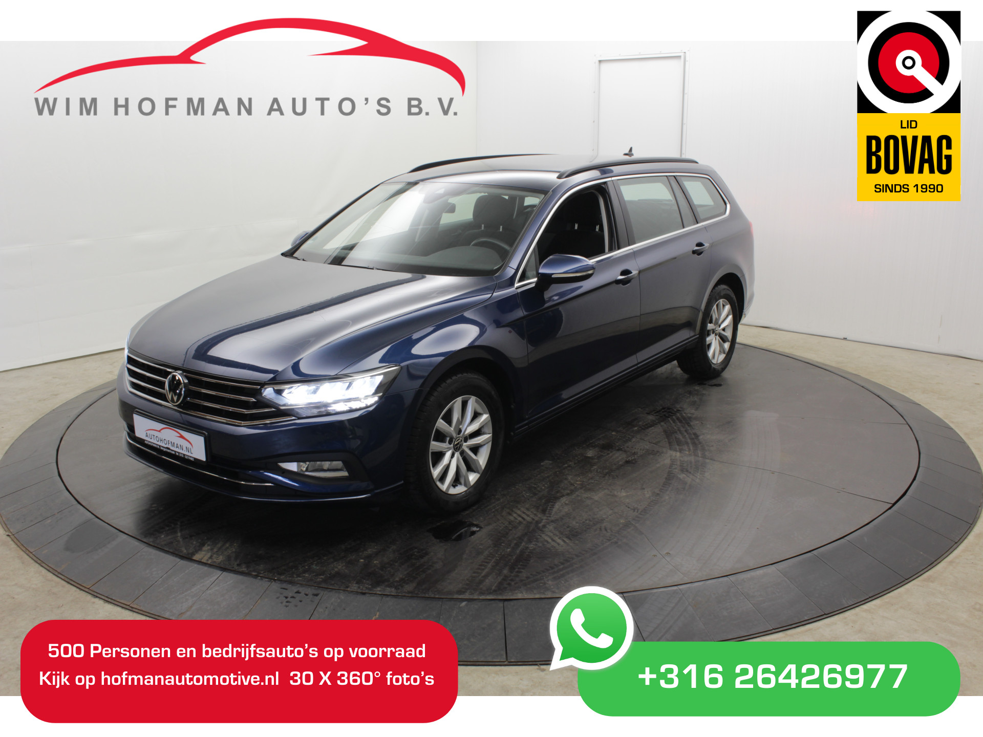 Volkswagen Passat Variant 2.0 TDI 150PK DSG Automaat Camera El Trekhaak Navi Business