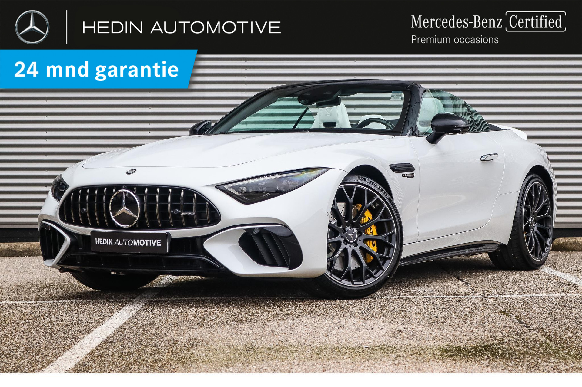 Mercedes-Benz SL SL 63 AMG Automaat 4MATIC+ | MANUFAKTUR | Premium Plus Pakket | AMG Nightpakket II | AMG Active Ride Control | Burmester 3D Audio | Head-Up