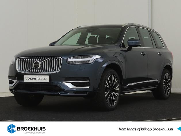 Volvo XC90 T8 455PK AWD Ultimate Bright | Luchtvering | B&W Audio | Gelaagd Glas | Massage | Trekhaak