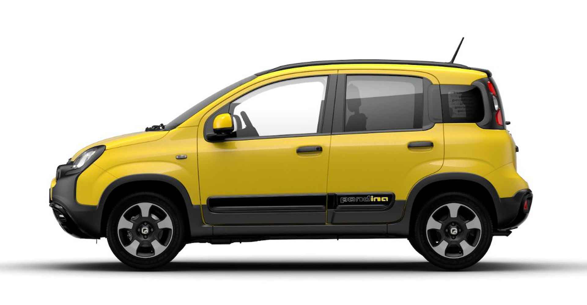 Fiat Panda 1.0 Hybrid Pandina IDEALE STADSAUTO- ZWART DAK -  TWO TONE - 4/14