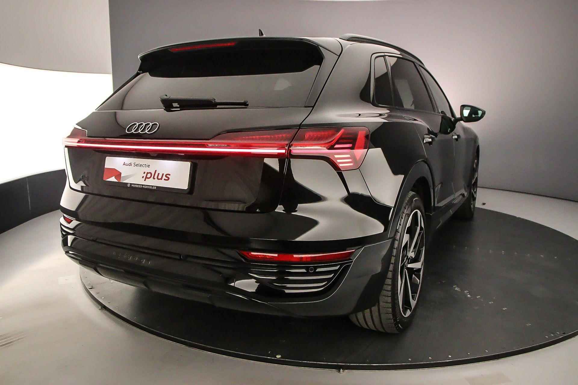 Audi Q8 e-tron 55 quattro Advanced Edition 115 kWh | Tour Pack | Luchtvering | 21 inch | Optiek Zwart | Adapt. Cruise | - 46/49