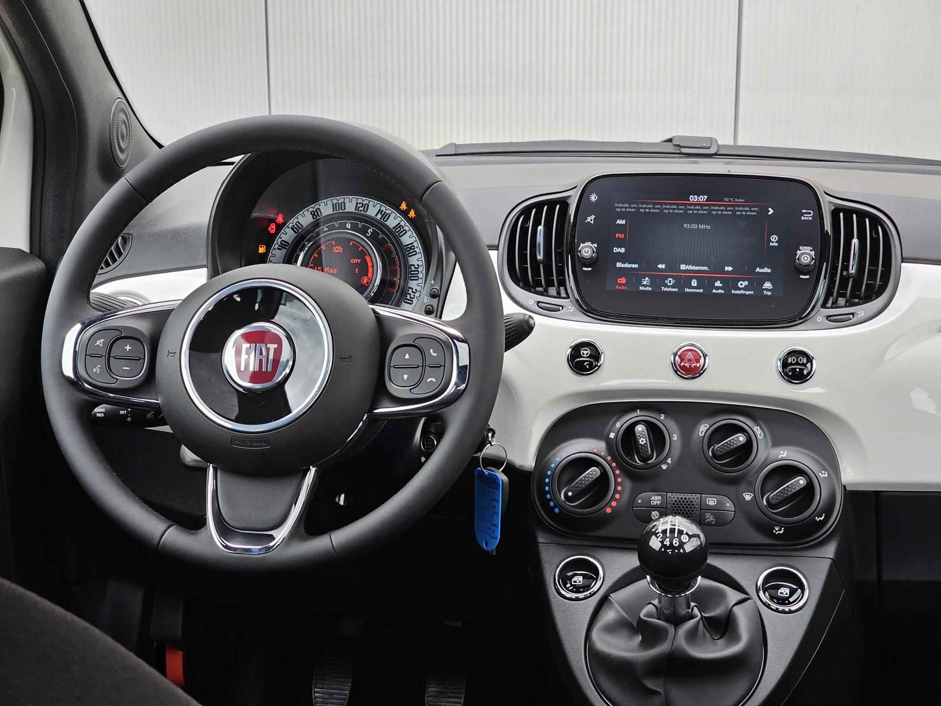 Fiat 500 1.0 Hybrid 70pk Dolcevita Finale | Apple CarPlay / Android Auto | Cruise Control | Parkeersensoren | Uit voorraad leverbaar! - 11/38