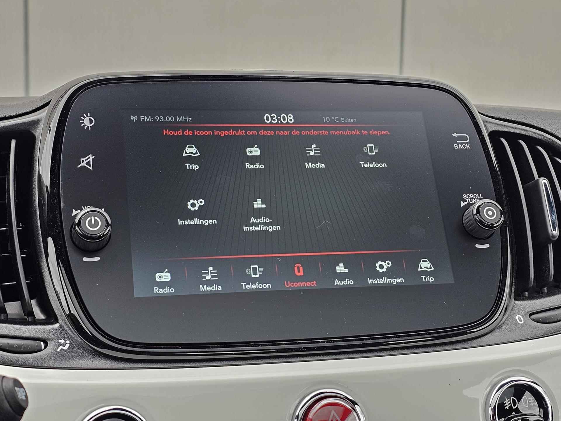 Fiat 500 1.0 Hybrid 70pk Dolcevita Finale | Apple CarPlay / Android Auto | Cruise Control | Parkeersensoren | Uit voorraad leverbaar! - 17/38