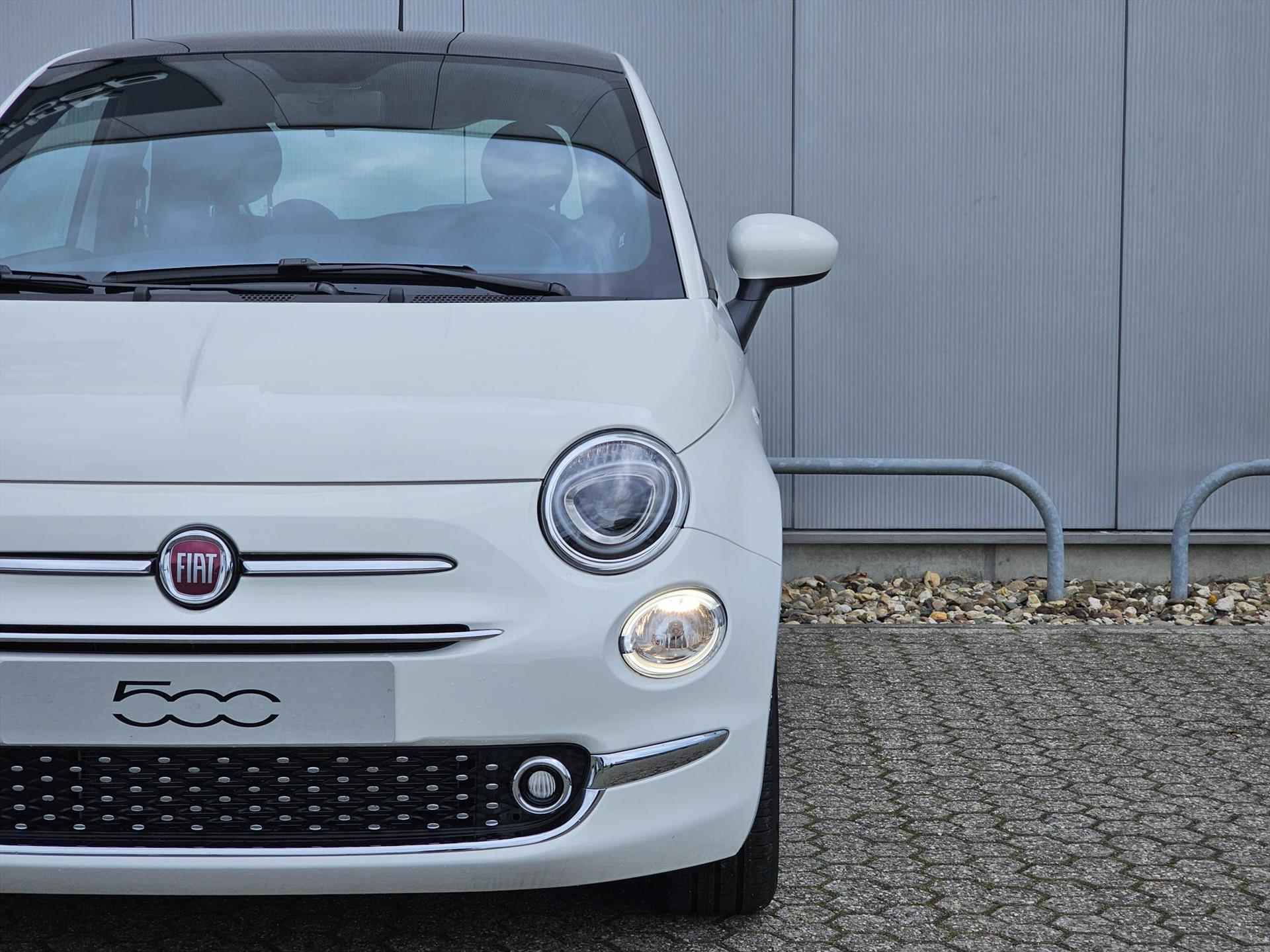 Fiat 500 1.0 Hybrid 70pk Dolcevita Finale | Apple CarPlay / Android Auto | Cruise Control | Parkeersensoren | Uit voorraad leverbaar! - 24/38