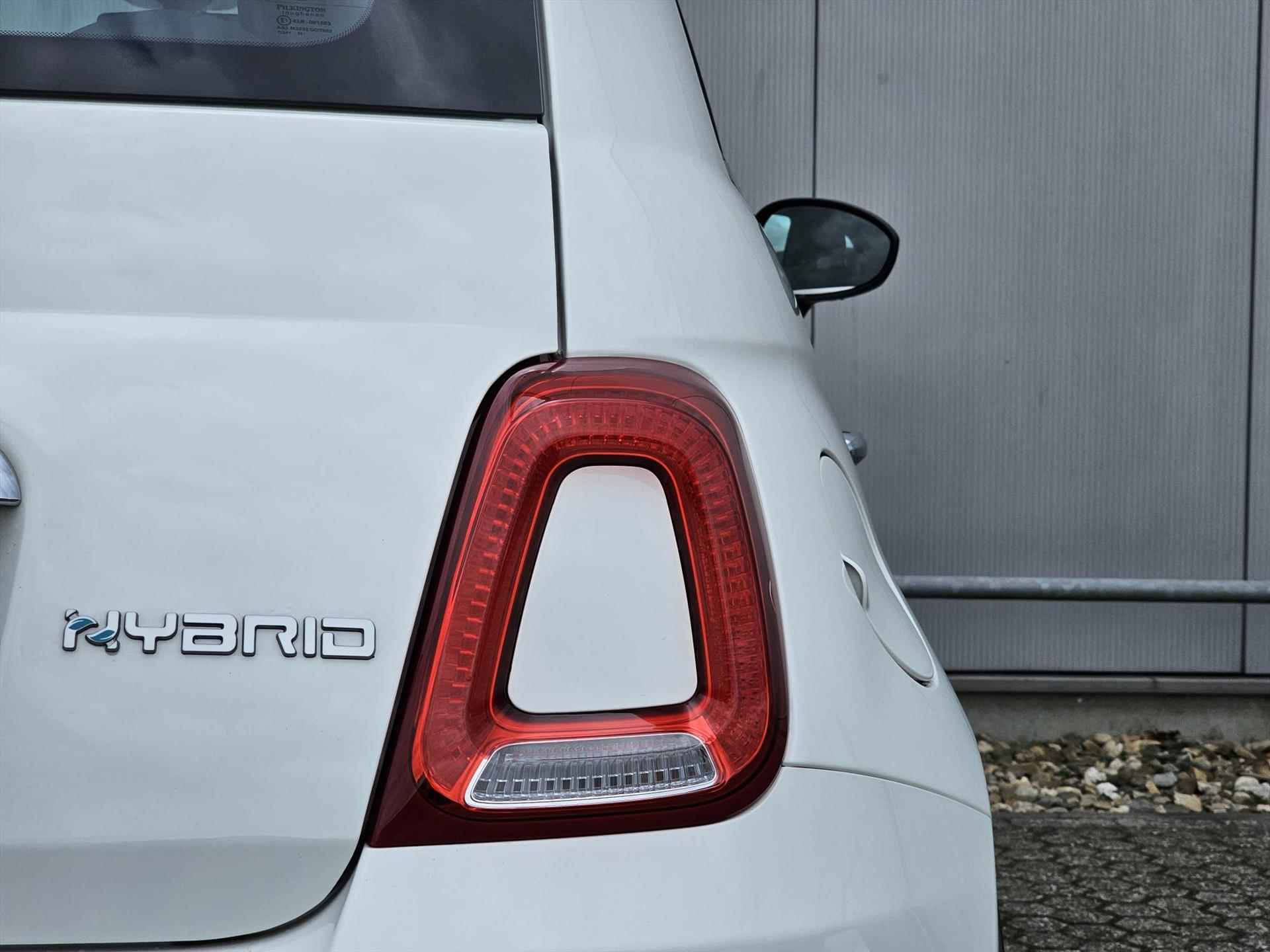 Fiat 500 1.0 Hybrid 70pk Dolcevita Finale | Apple CarPlay / Android Auto | Cruise Control | Parkeersensoren | Uit voorraad leverbaar! - 27/38