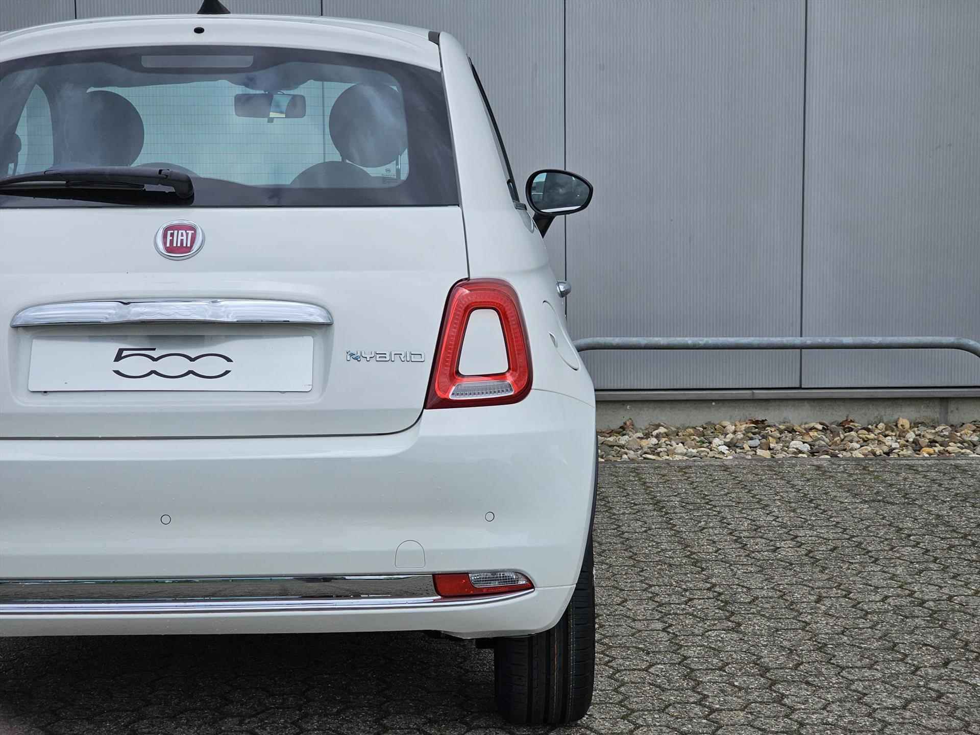 Fiat 500 1.0 Hybrid 70pk Dolcevita Finale | Apple CarPlay / Android Auto | Cruise Control | Parkeersensoren | Uit voorraad leverbaar! - 28/38
