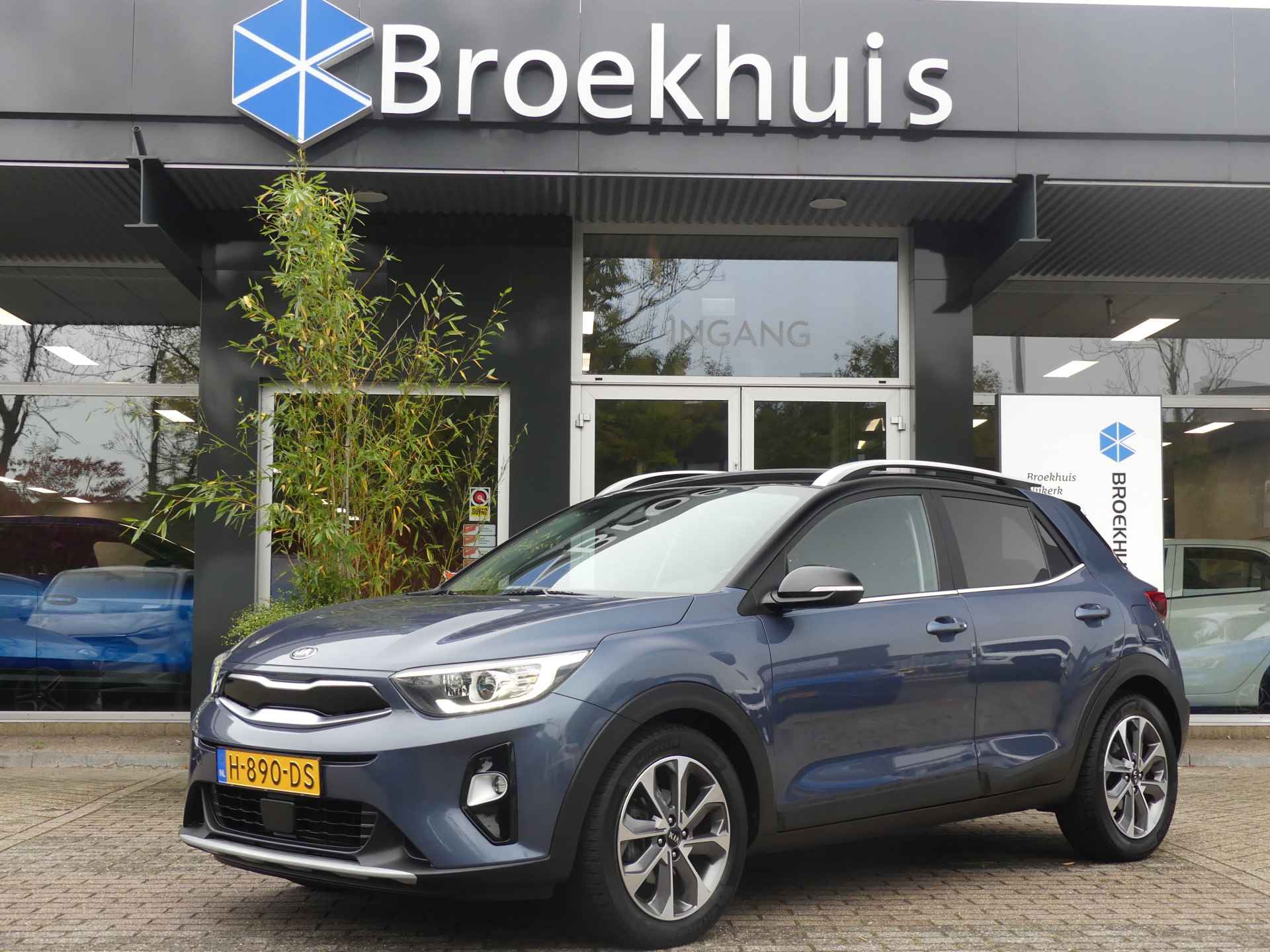 Kia Stonic 1.0 T-GDi 120PK ExecutiveLine Automaat | NAVI | LEDER | DODEHOEKDETECTIE | STOEL+STUURVERWARMING | CAMERA | - 1/35