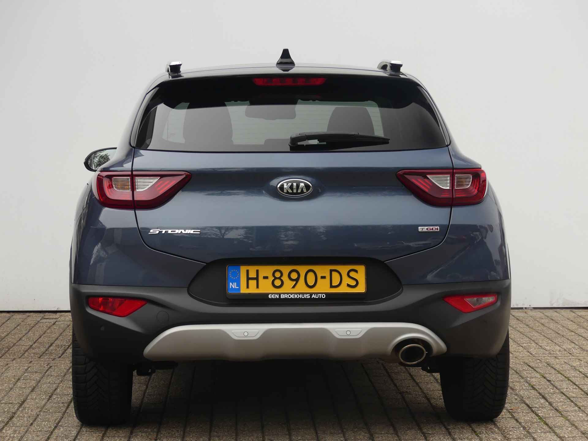 Kia Stonic 1.0 T-GDi 120PK ExecutiveLine Automaat | NAVI | LEDER | DODEHOEKDETECTIE | STOEL+STUURVERWARMING | CAMERA | - 35/35