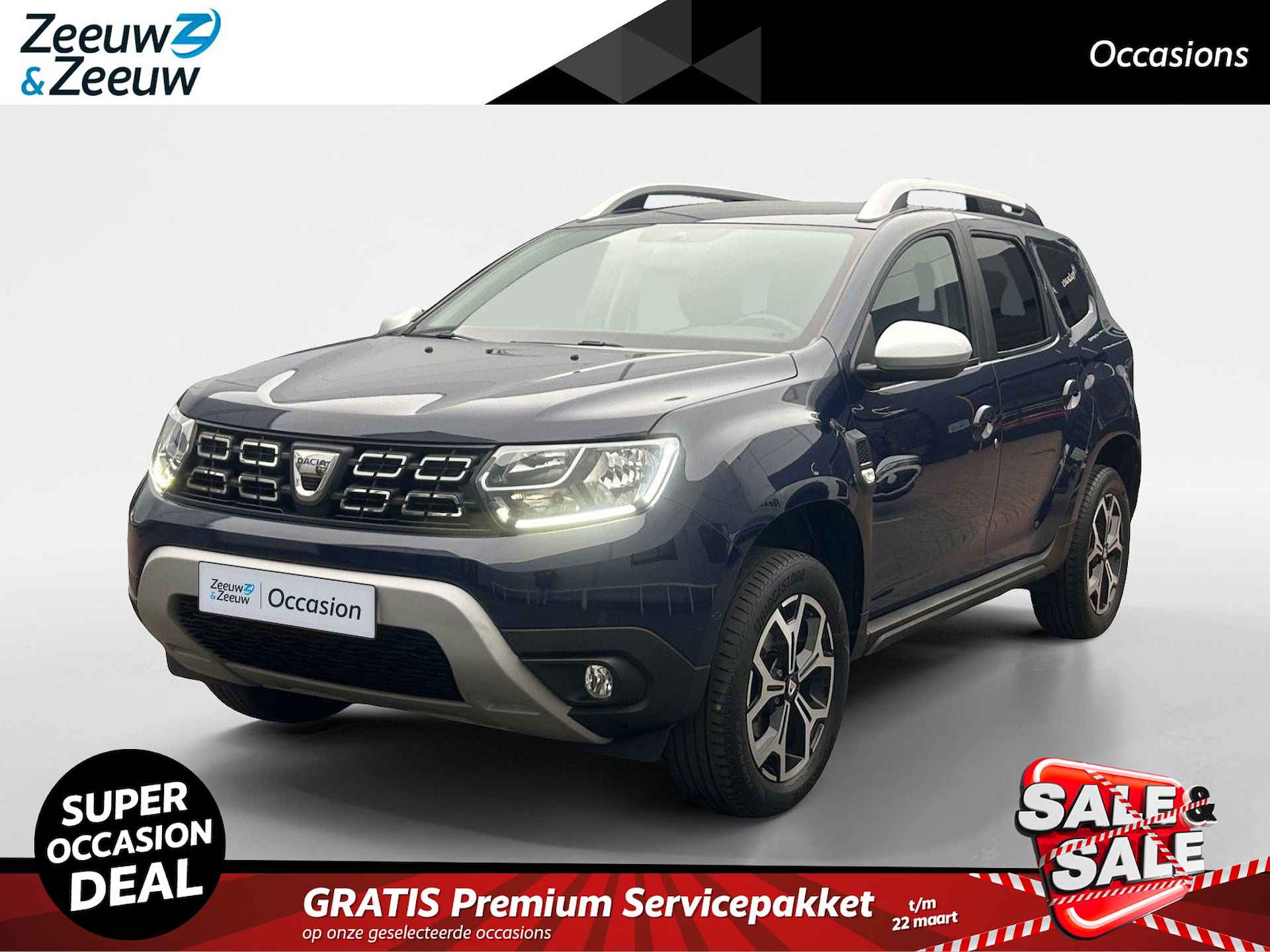 Dacia Duster 1.3 TCe Prestige | Camera | Cruise Control | Bluetooth | Apple Carplay & Android Auto | Lichtmetalen Velgen |