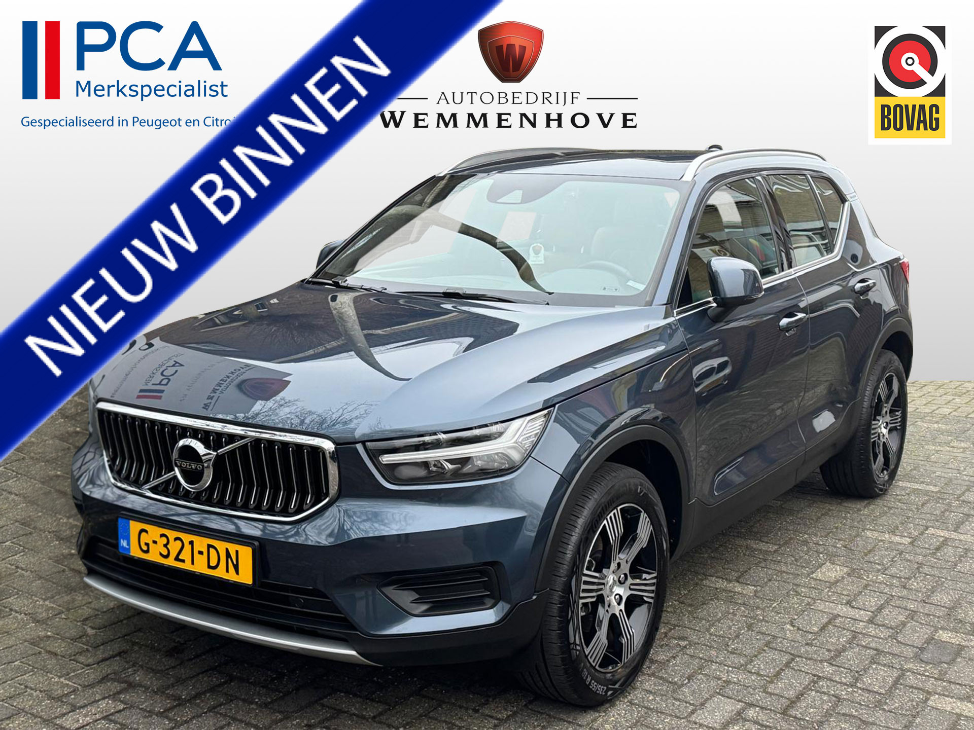 Volvo XC40 1.5 T3 Inscription Airco/Stoelverw./Leder/Lichtmetalen velgen