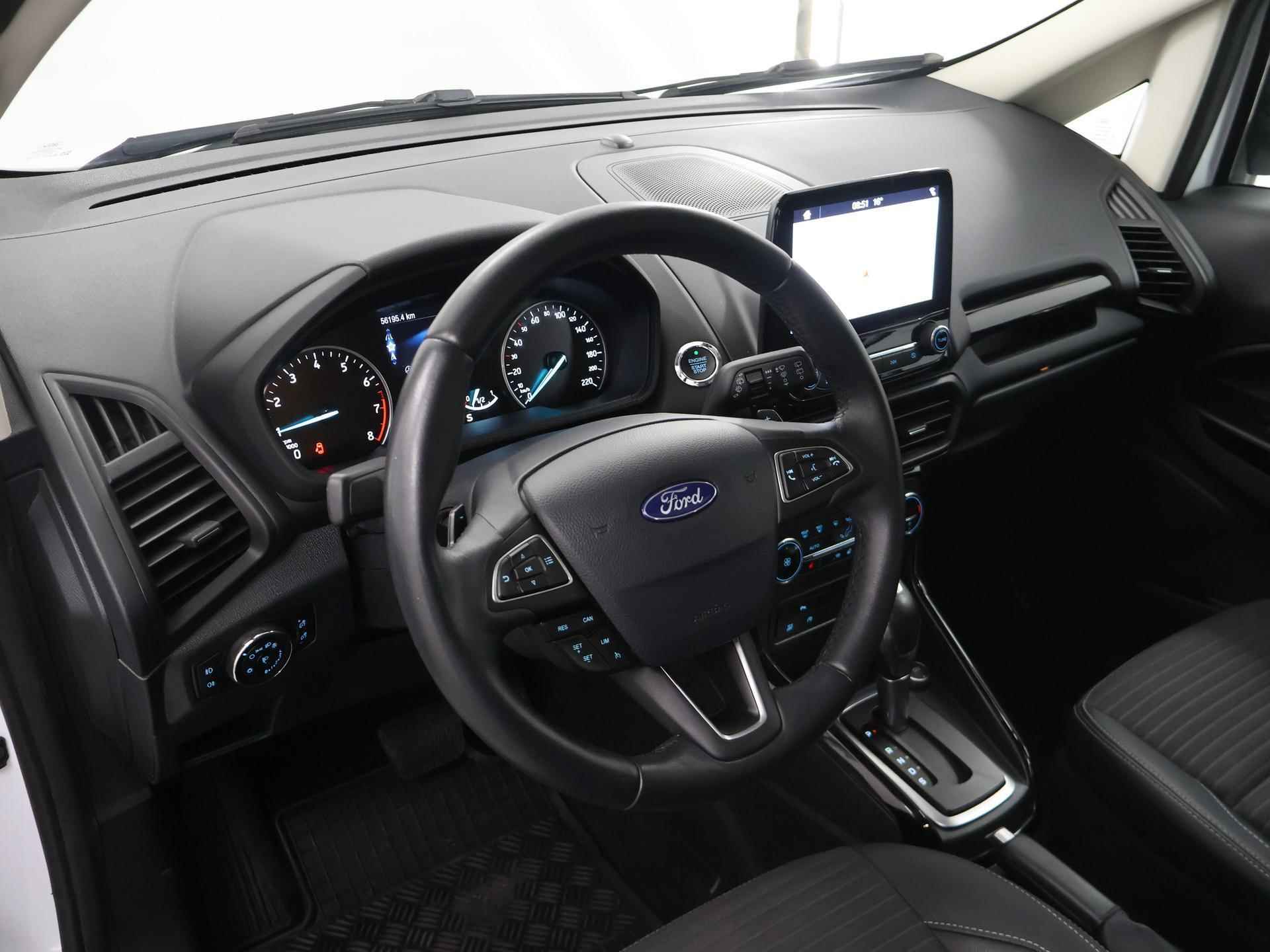 Ford EcoSport 1.0 EcoBoost Automaat Titanium | Schuif-/kanteldak | Winterpack | Climate Control | Navigatie | - 8/41