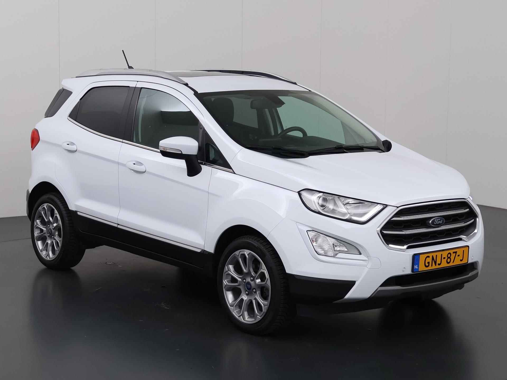 Ford EcoSport 1.0 EcoBoost Automaat Titanium | Schuif-/kanteldak | Winterpack | Climate Control | Navigatie | - 24/41