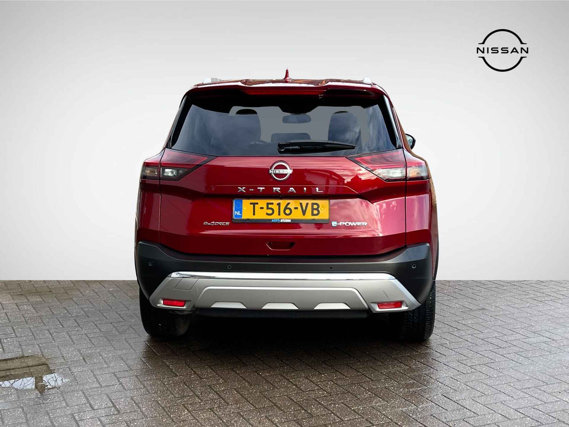 Nissan X-Trail 1.5 e-4orce Tekna 4WD 7p. | Apple Carplay/Android Auto | Head-Up Display | Adapt. Cruise Control | Leder | Stuur- + Stoelverwarming | Geheugenstoelen | Rijklaarprijs! - 5/31