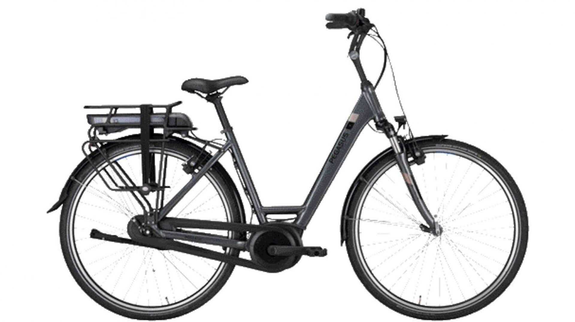 PEGASUS Piazza E7F NL 500Wh Dames Grey 28 Inch 50cm 2022