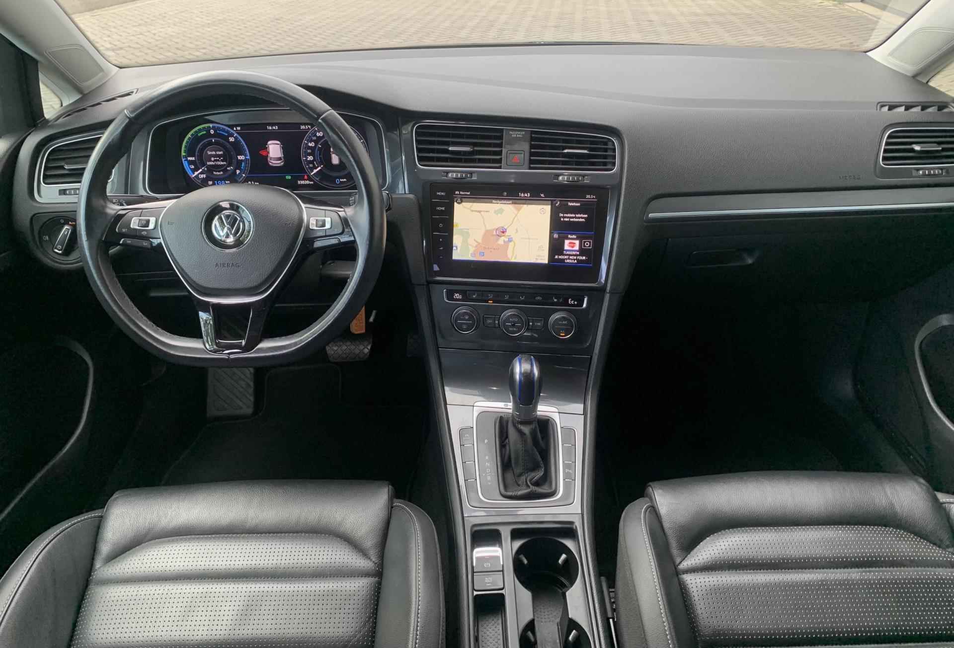 Volkswagen E-Golf, Navigatie, Ledlampen. (€15082 Excl. BTW) - 13/31