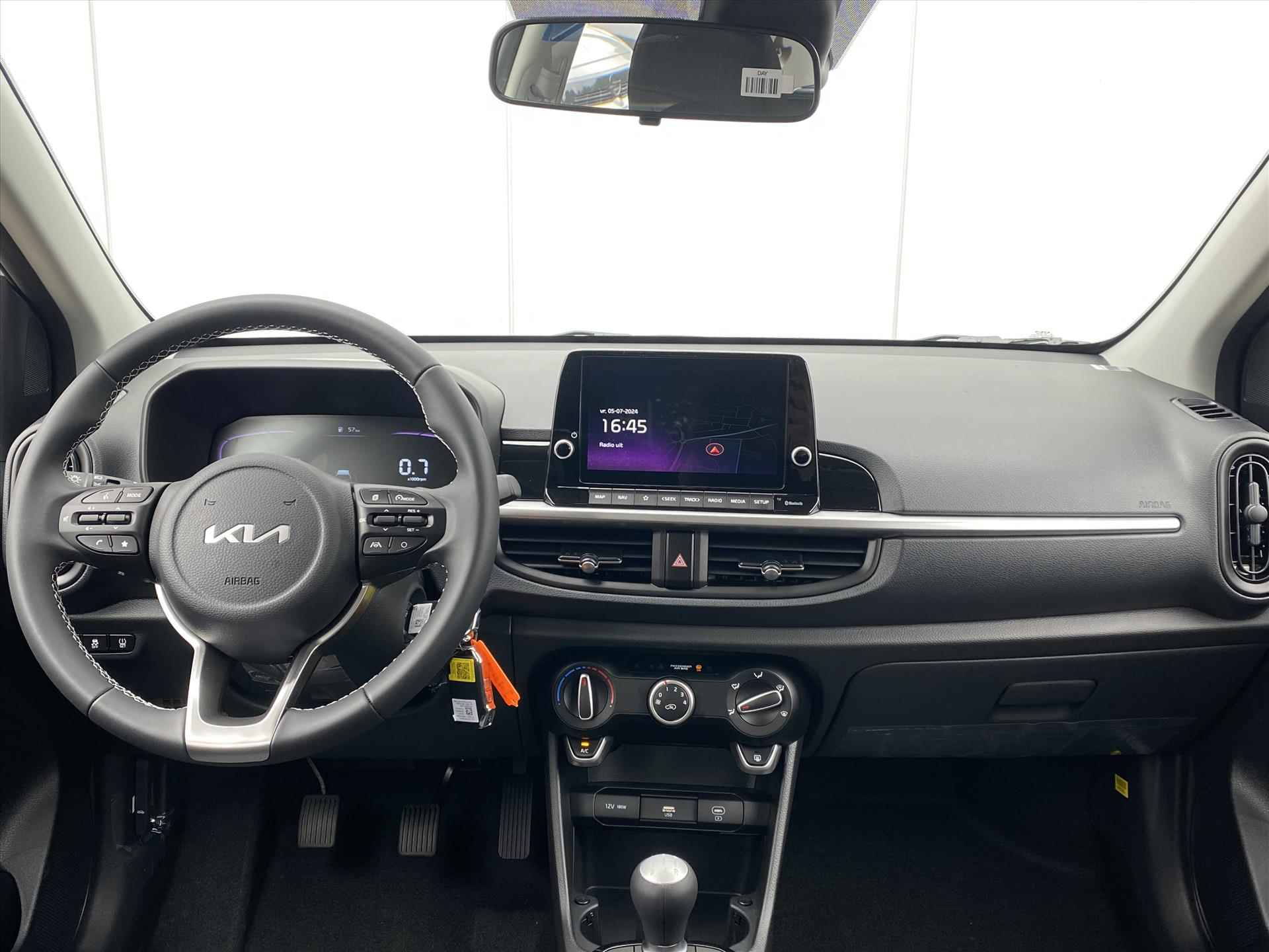 Kia Picanto 1.0 DPi 63pk 4-zits DynamicLine | Navigatie | CarPlay |  Parkeersensoren | Airco | CarPlay | - 12/41