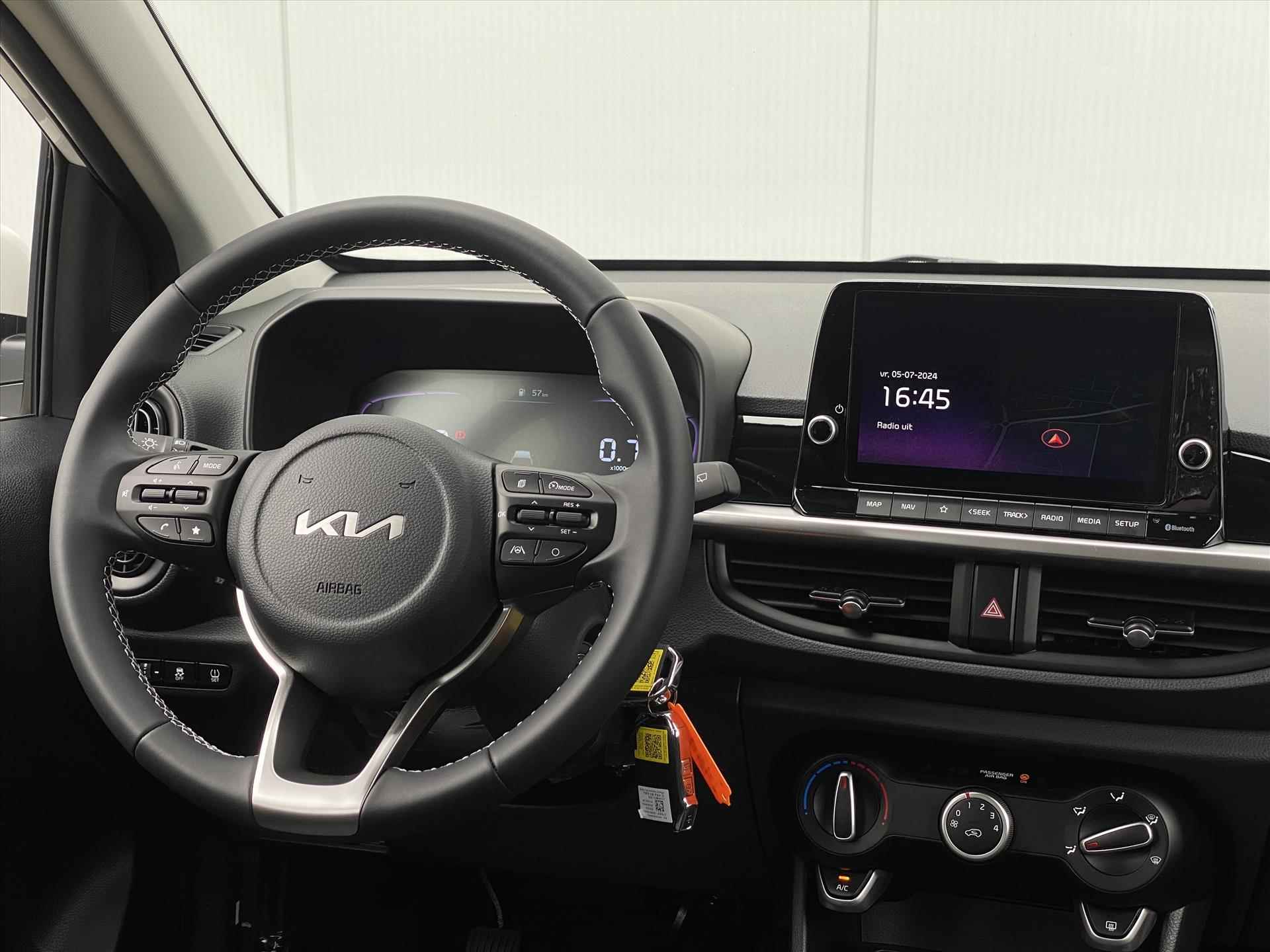 Kia Picanto 1.0 DPi 63pk 4-zits DynamicLine | Navigatie | CarPlay |  Parkeersensoren | Airco | CarPlay | - 13/41