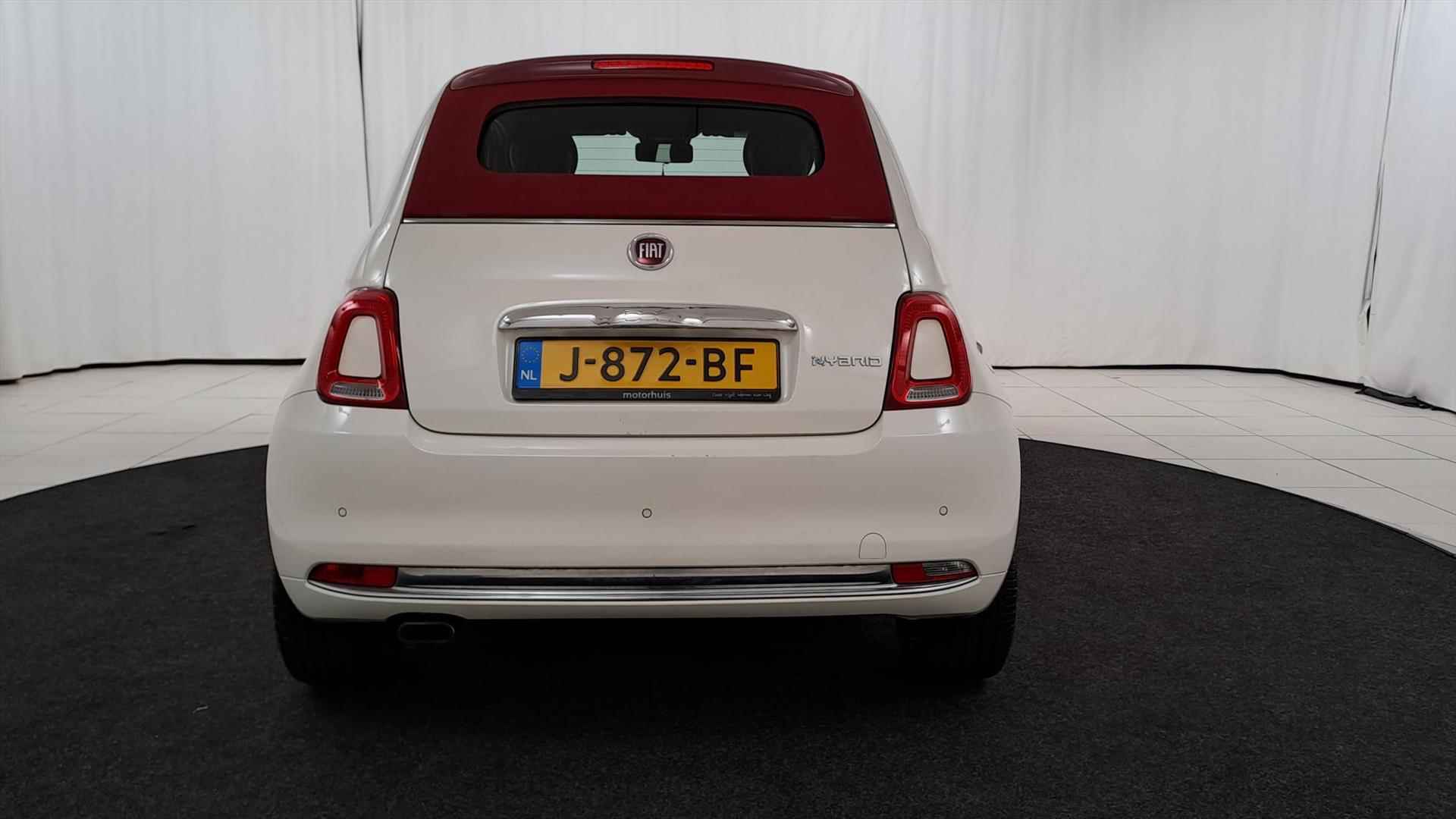 FIAT 500c 1.0 70pk Hybrid Star / Navigatie / Chrome pakket - 9/30