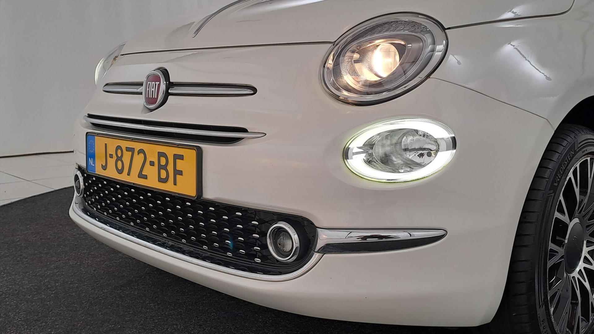 FIAT 500c 1.0 70pk Hybrid Star / Navigatie / Chrome pakket - 28/30