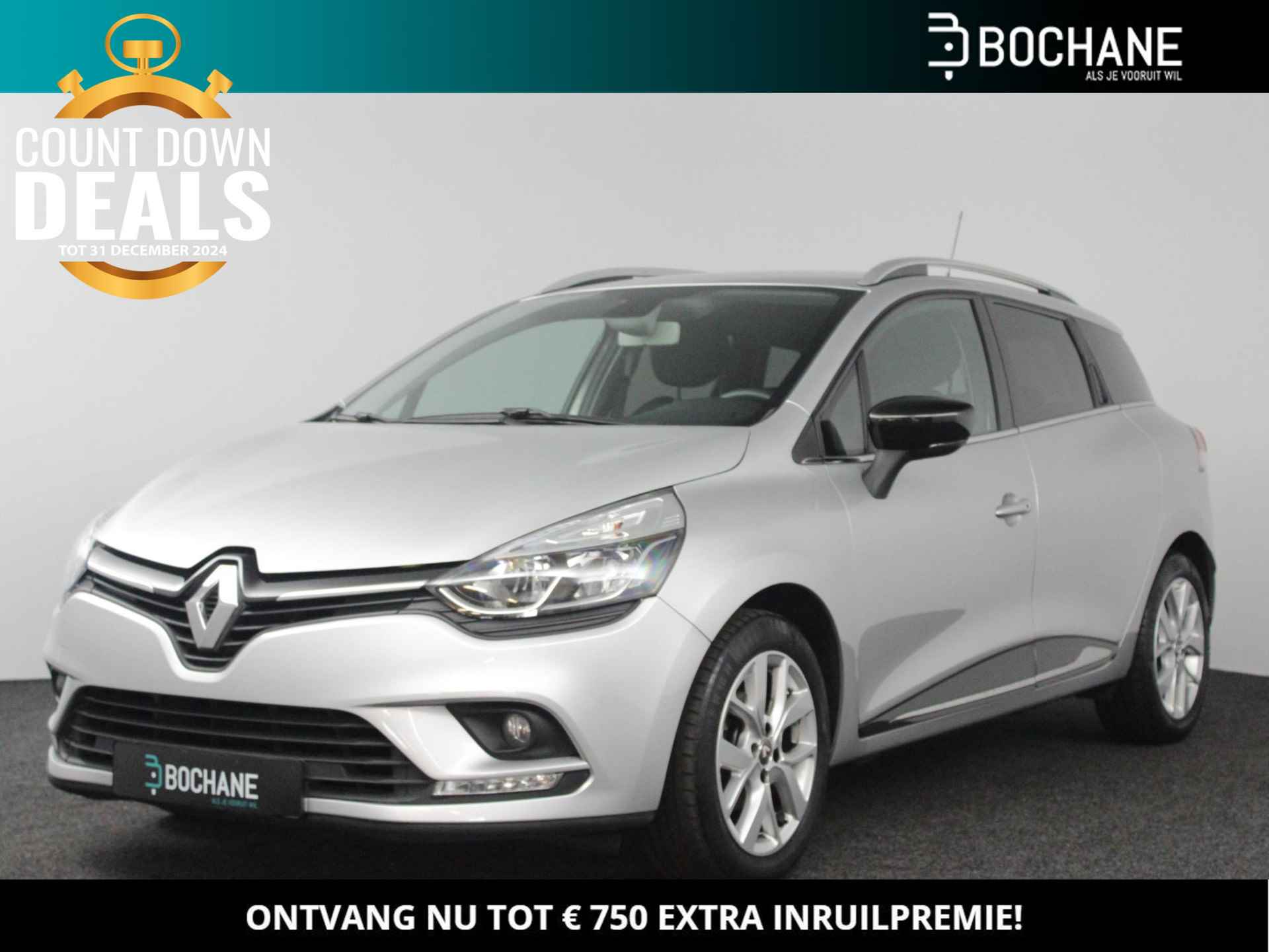 Renault Clio Estate 0.9 TCe 90 Limited | Volledig Dealeronderhouden | Climate Control | DAB+ | Navigatie | - 1/44