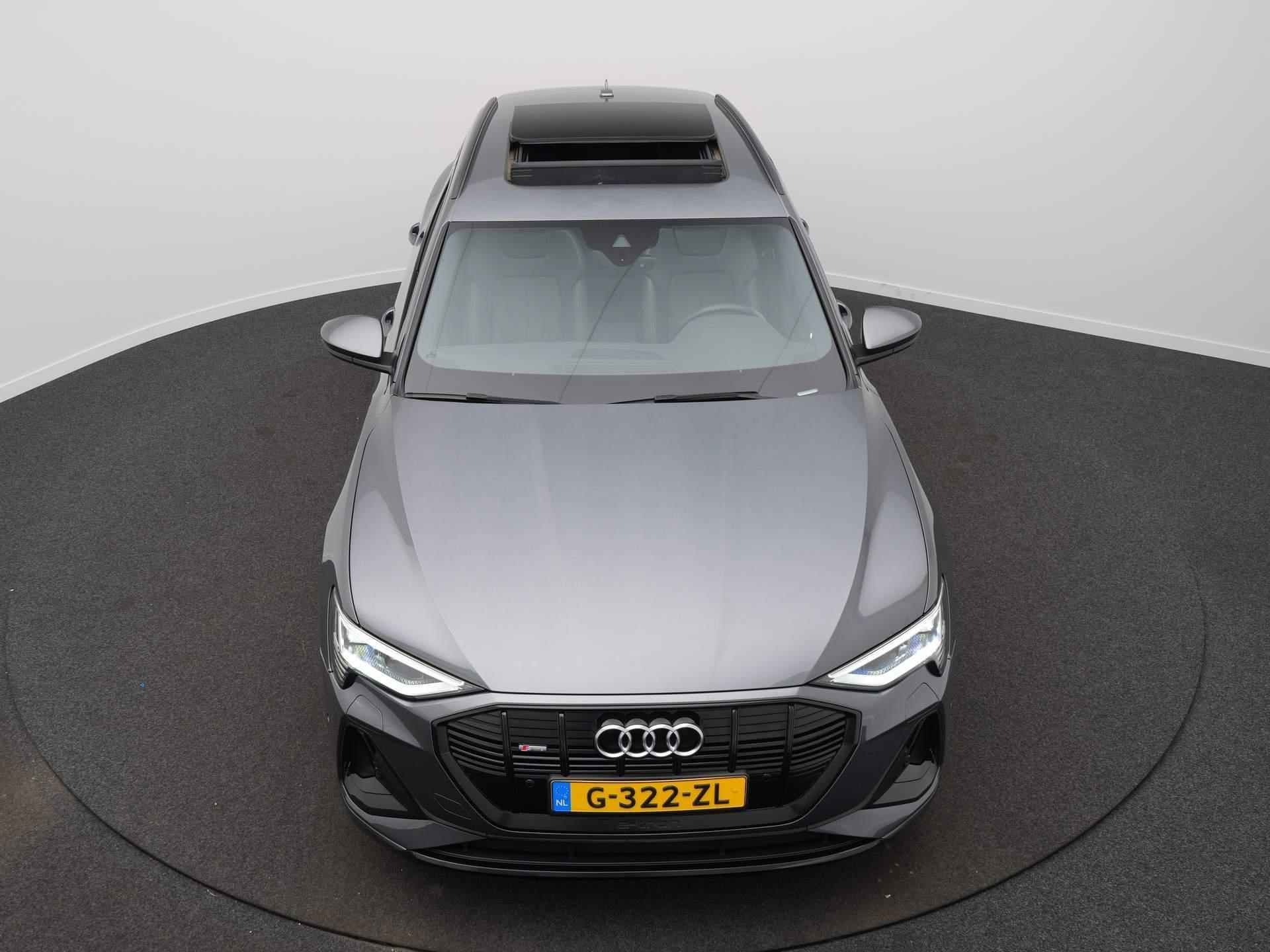 Audi E-Tron 50 Quattro Launch edition Black 71 kWh S-Line | Navi | Clima | Adaptive Cruise | LED | Panoramadak | Trekhaak | 20" - 11/57
