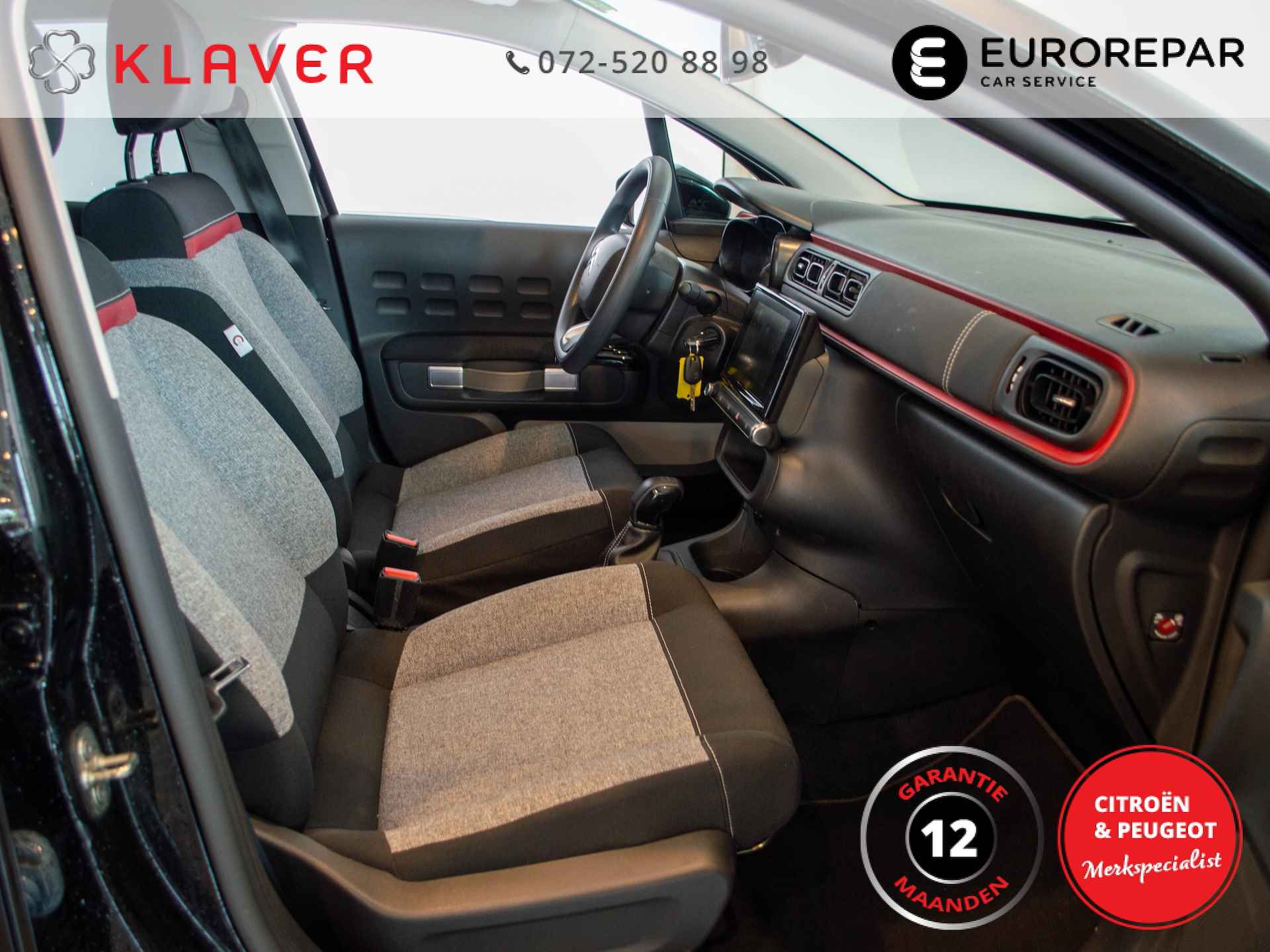 Citroen C3 83PK C-Series | Climate | Cruise | Carplay/android | Sensor acht - 15/32