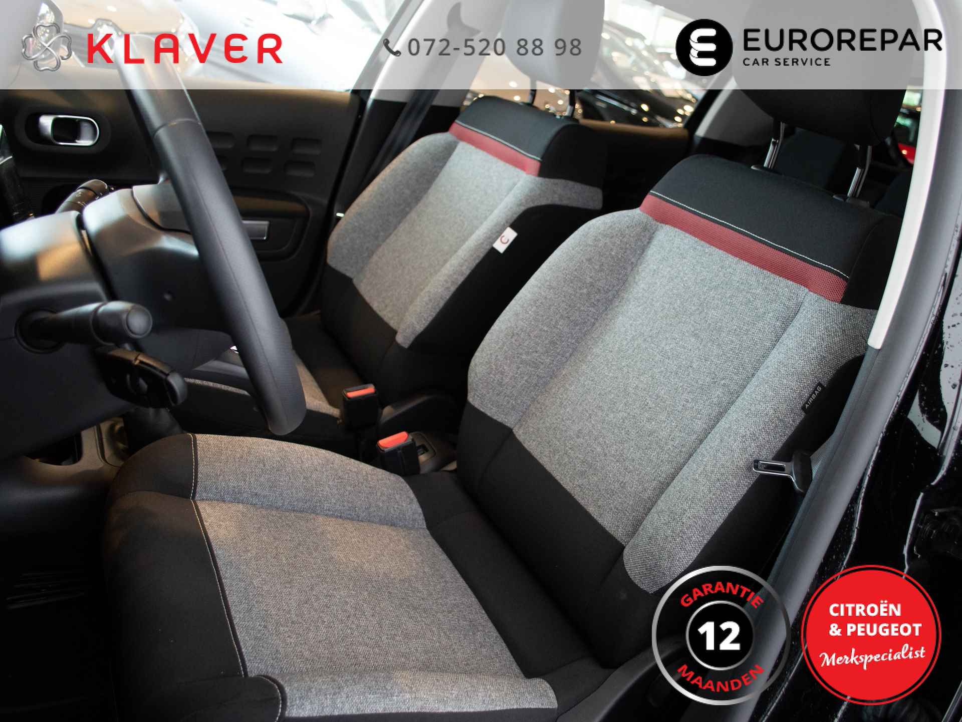 Citroen C3 83PK C-Series | Climate | Cruise | Carplay/android | Sensor acht - 18/32