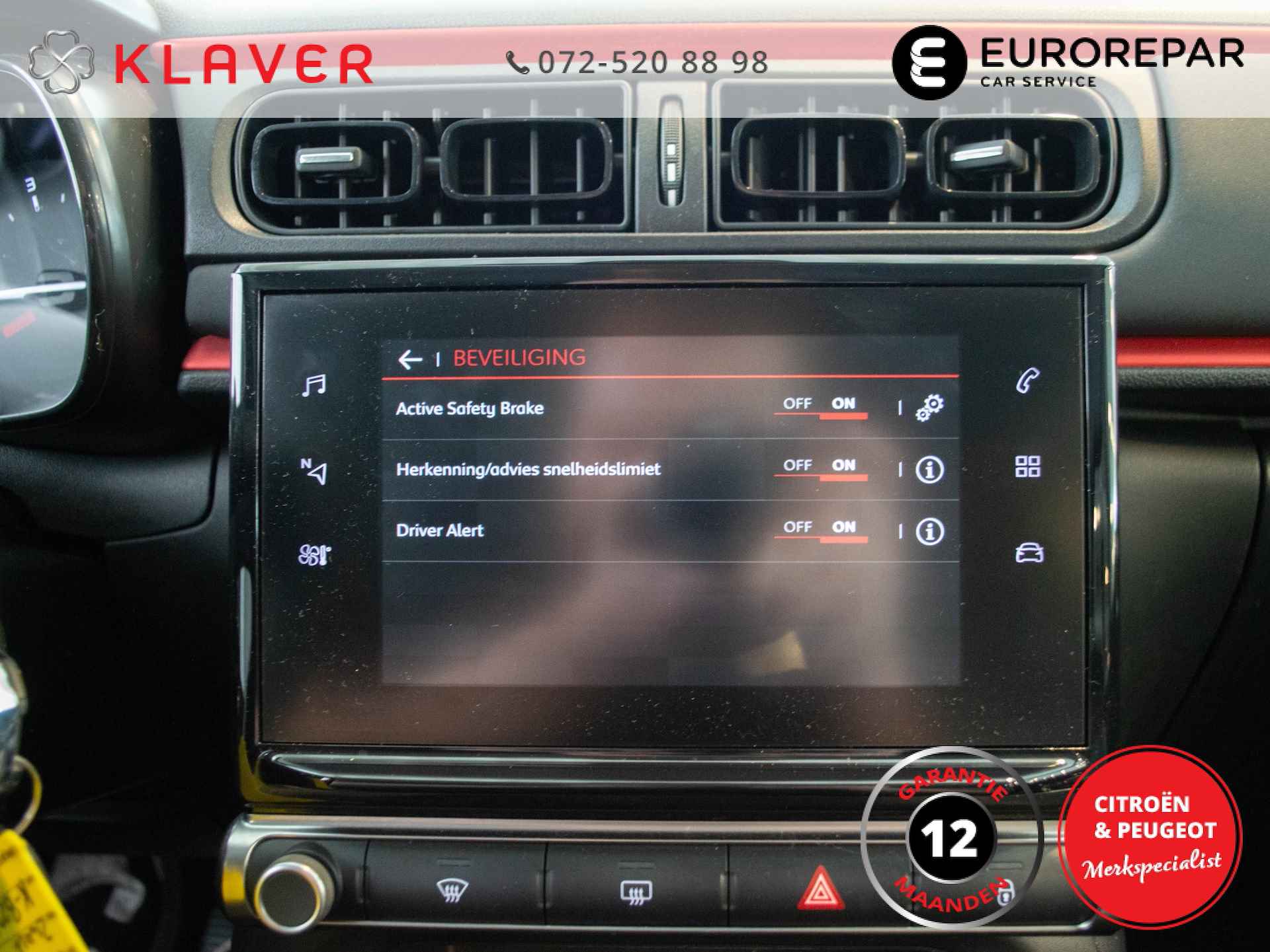 Citroen C3 83PK C-Series | Climate | Cruise | Carplay/android | Sensor acht - 31/32