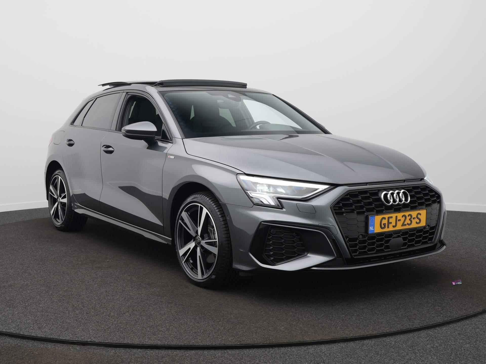 Audi A3 Sportback 40 TFSIe S Edition Navi | Clima | Adaptive Cruise | S-Line | Panoramadak | LED | Stoelverwarming - 3/40